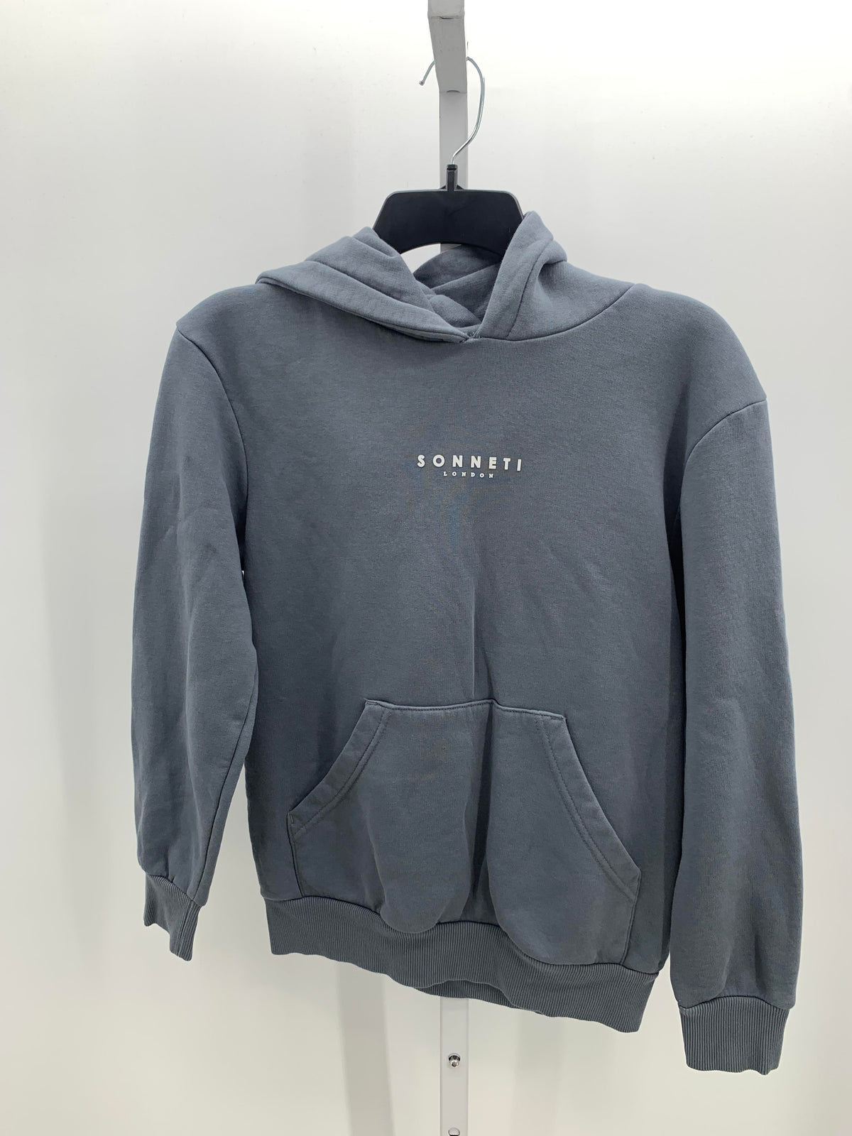 HOODED KNIT.