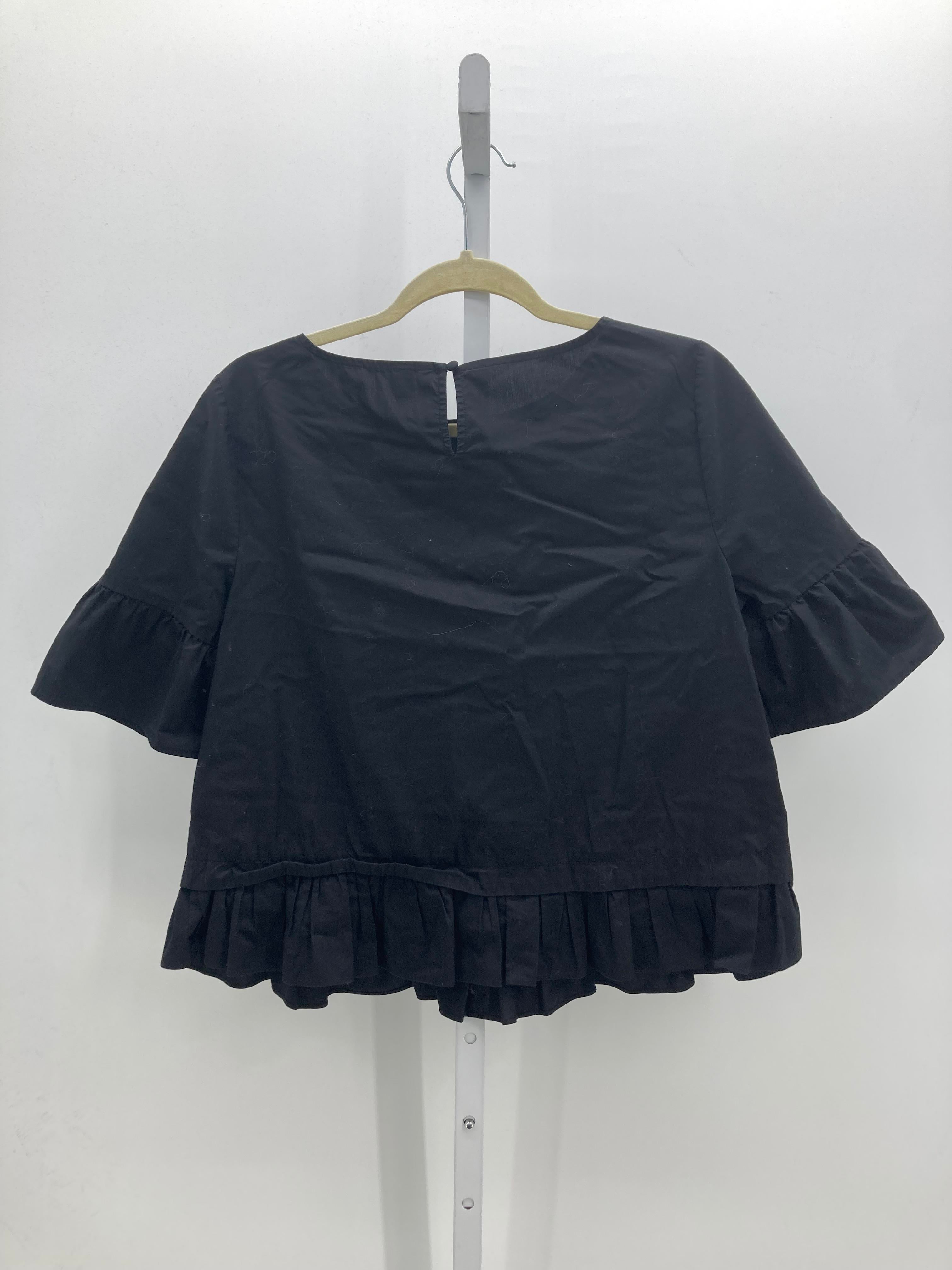 Elle Size Medium Misses Short Sleeve Shirt