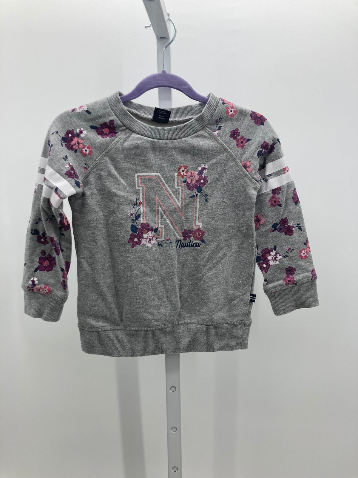 Nautica Size 4T Girls Long Sleeve Shirt