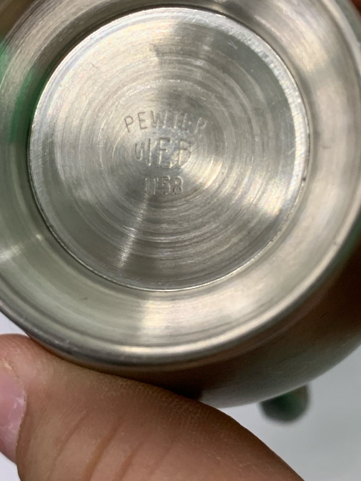 MINI PEWTER PITCHER.