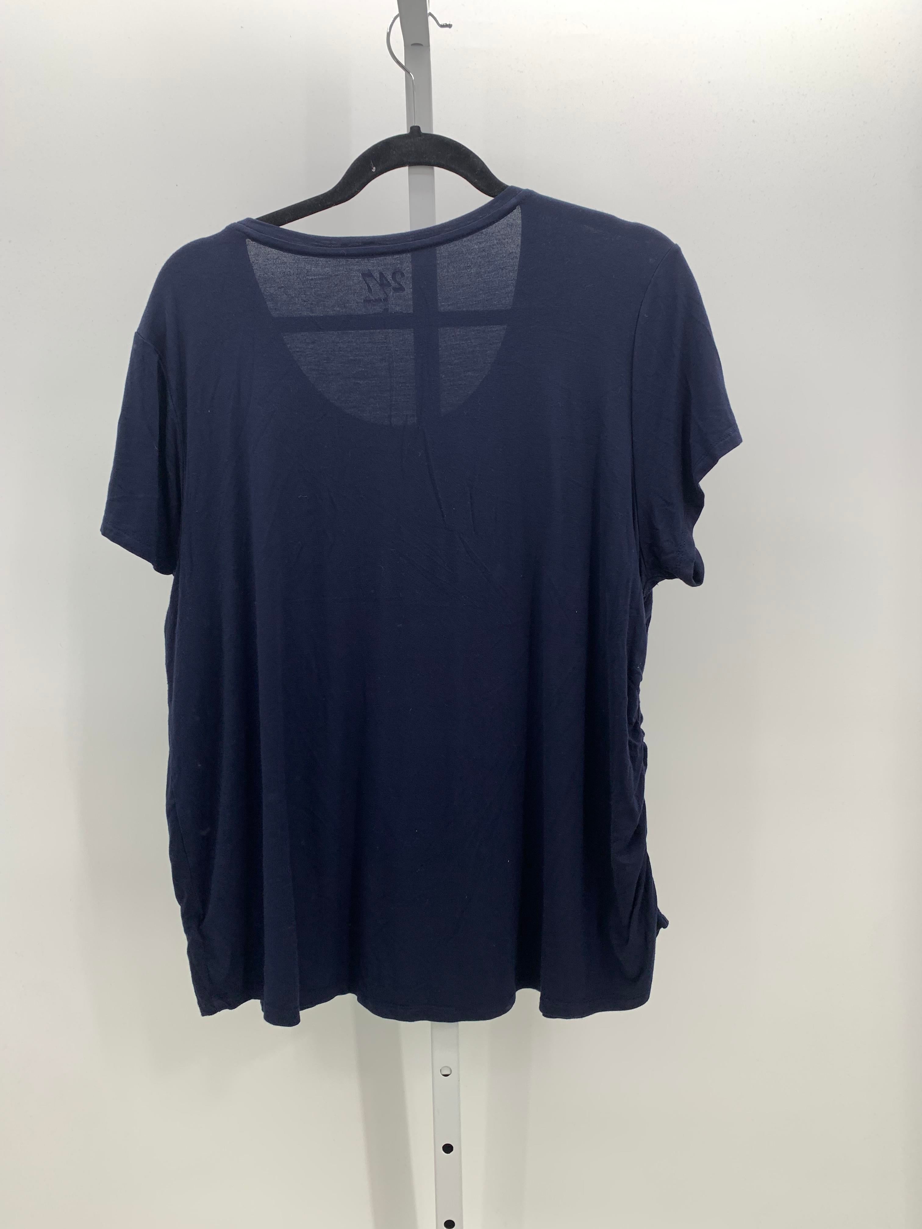 Maurices Size Extra Large Misses Short Sleeve Shirt