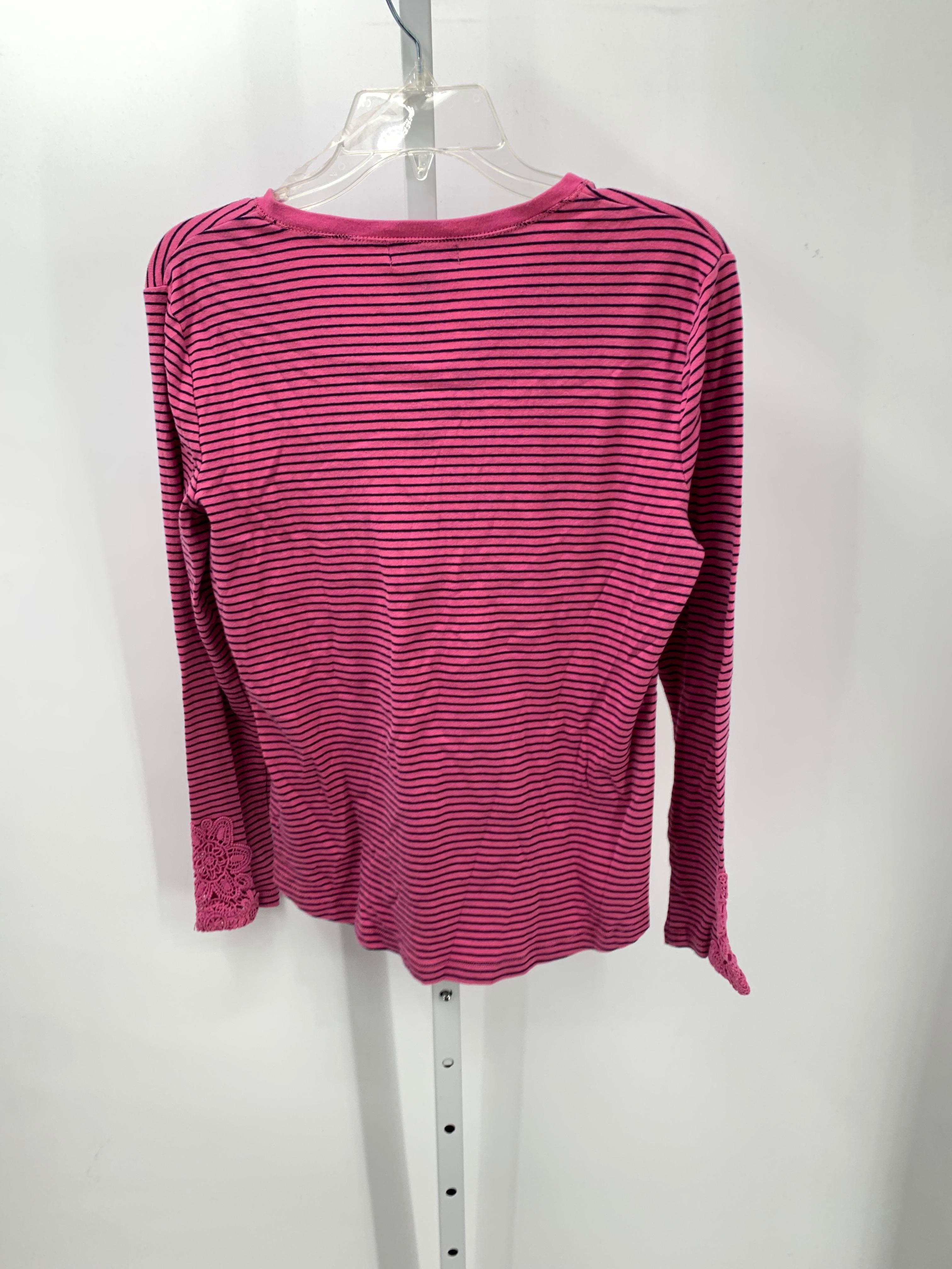 Chaps Size Large Misses Long Sleeve Shirt