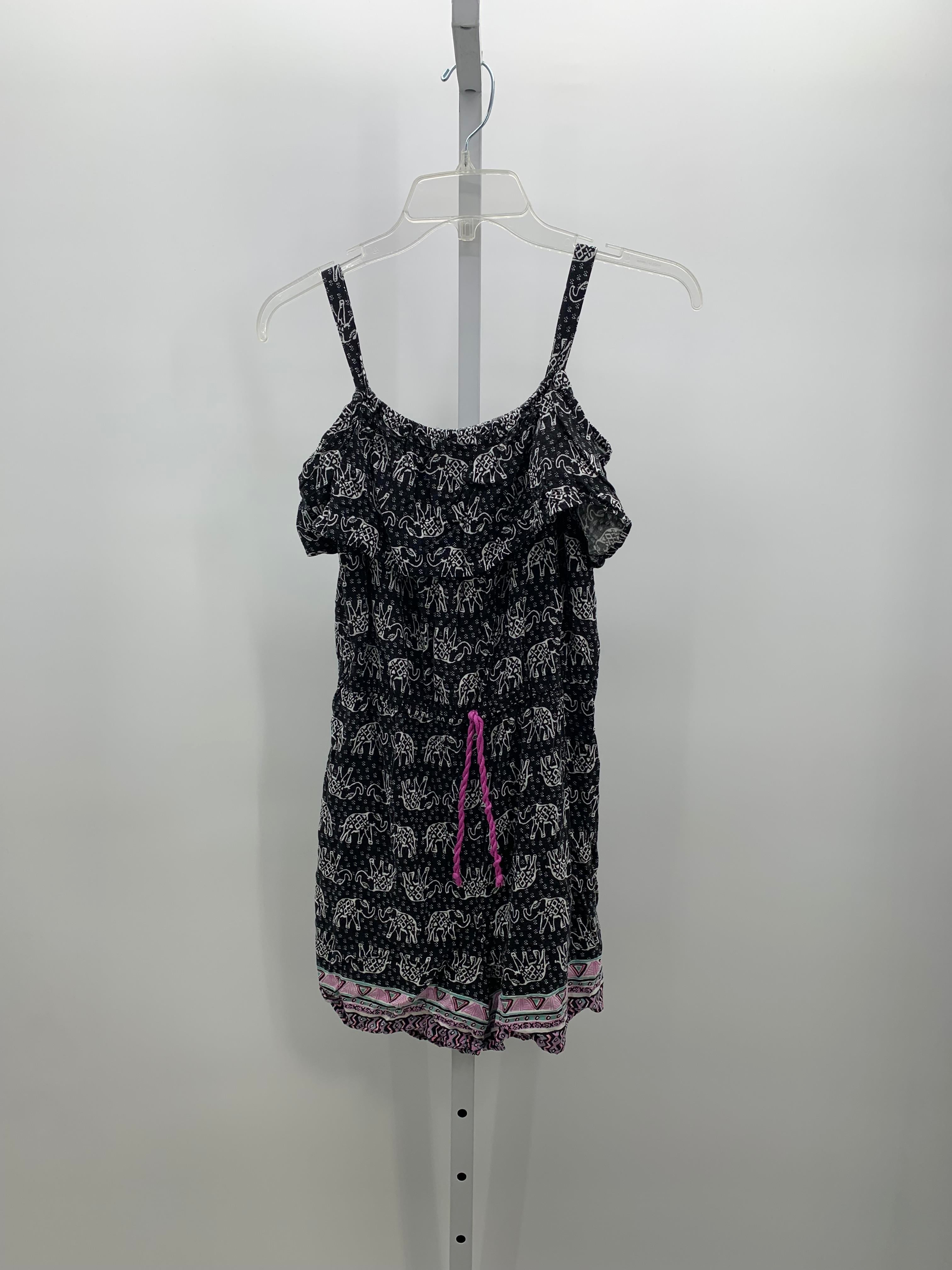 Justice Size 16 Girls Short Slv. Romper