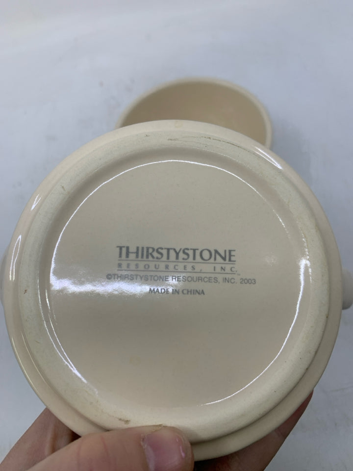 2 PC PRIMITIVE STYLE ASSORTED CATS.