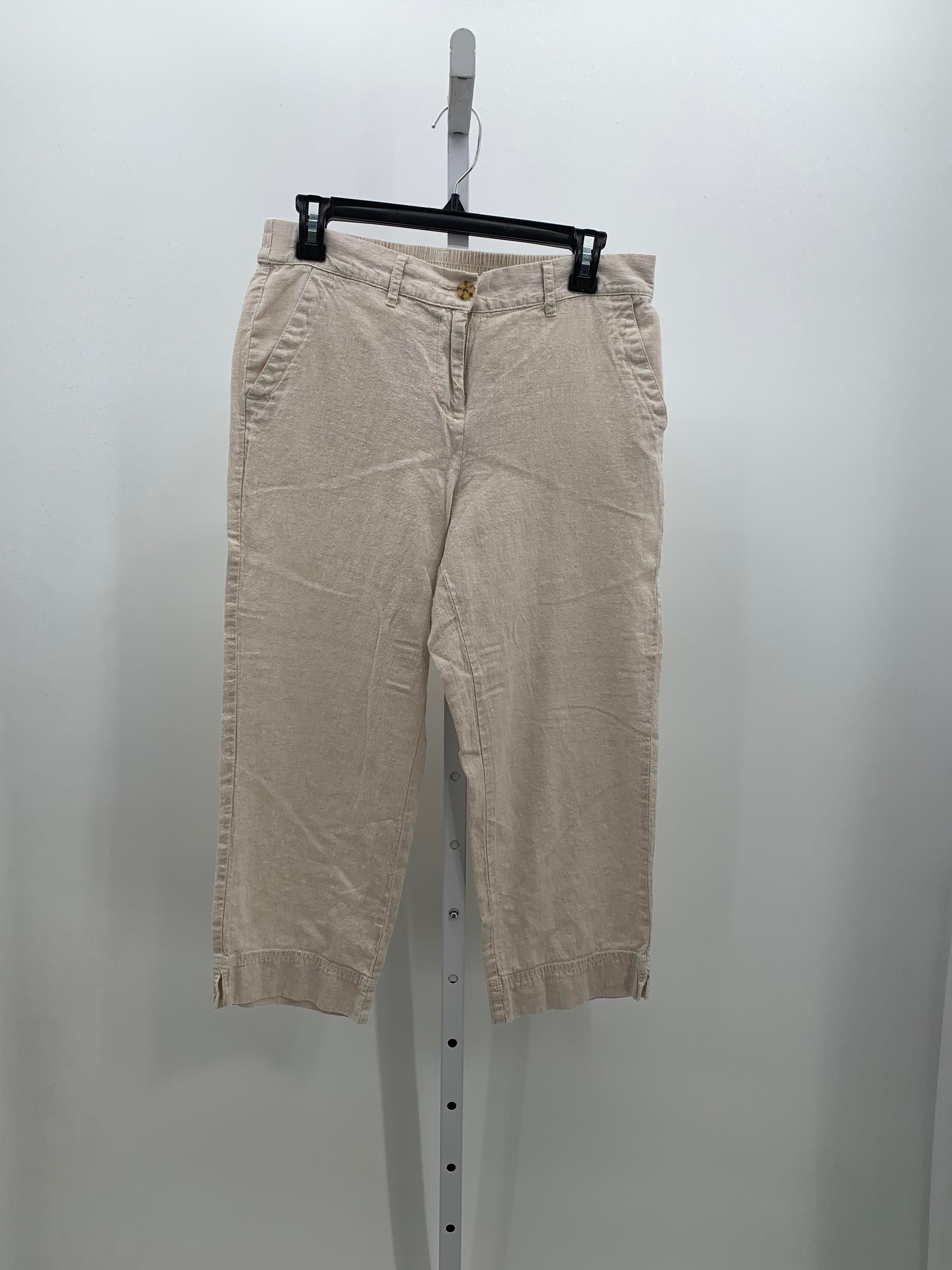 Talbots Size 10 Petite Petite Capri Pants