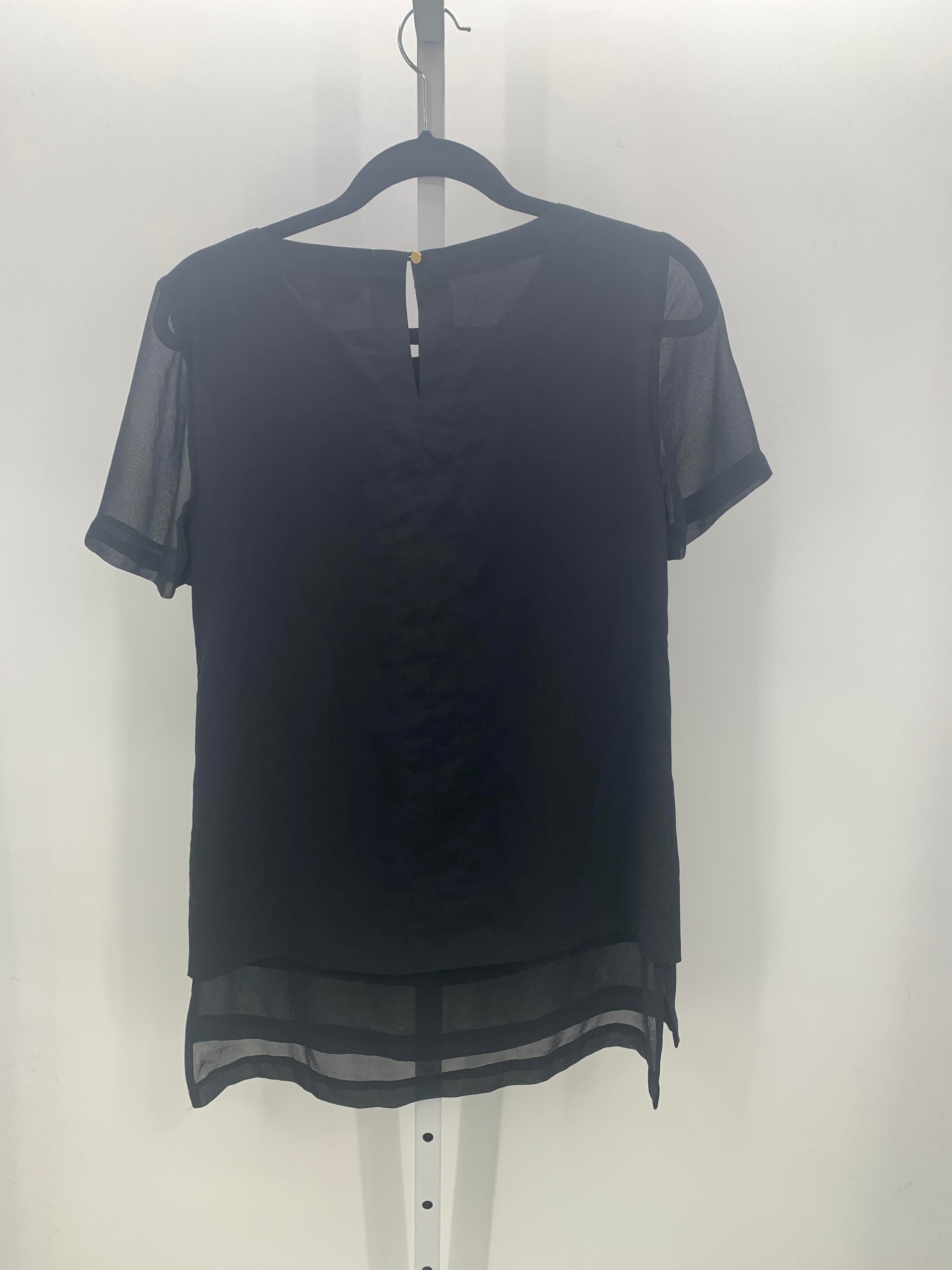 Ellen Tracy Size Small Misses Short Sleeve Shirt