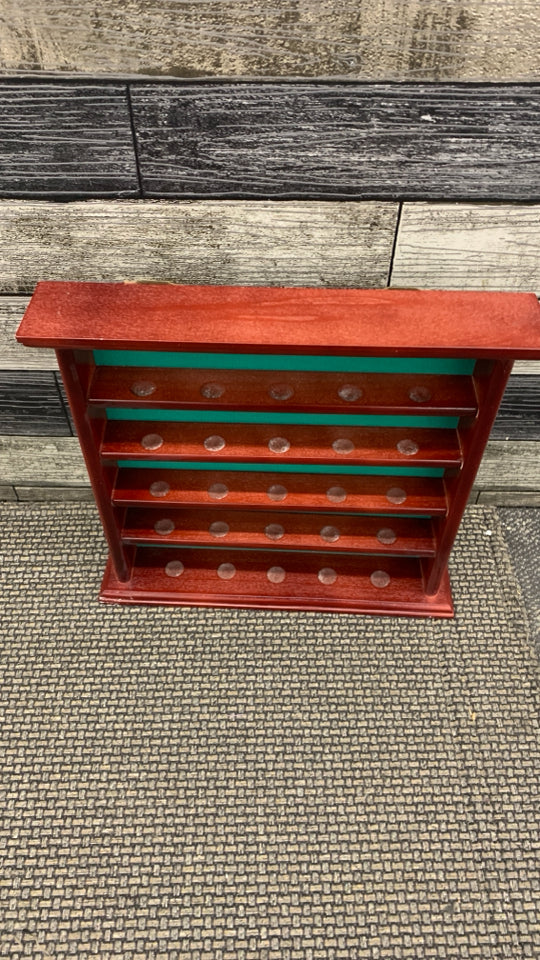 5 TIER GOLF BALL STORAGE SHELF.