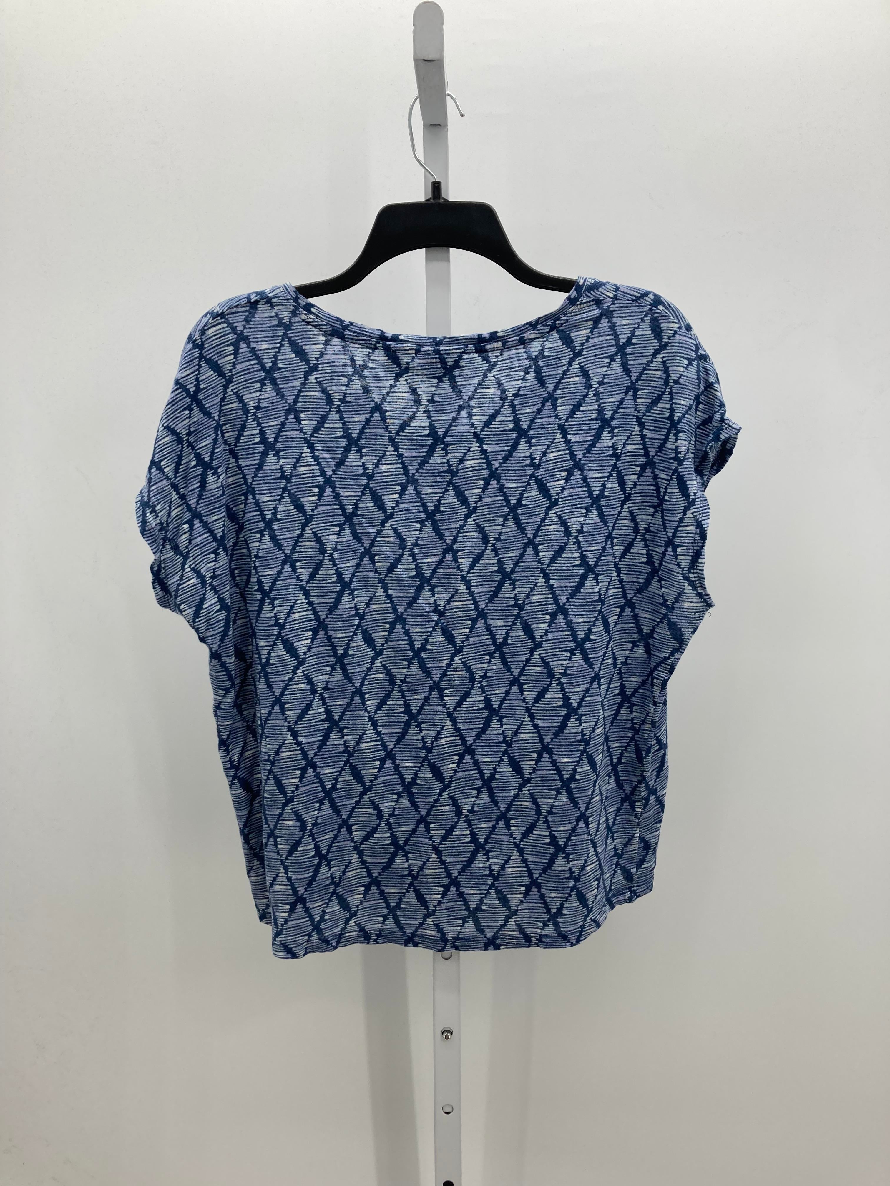Tahari Size Medium Misses Short Sleeve Shirt