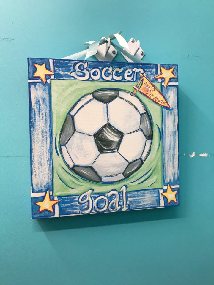 Soccer canvas