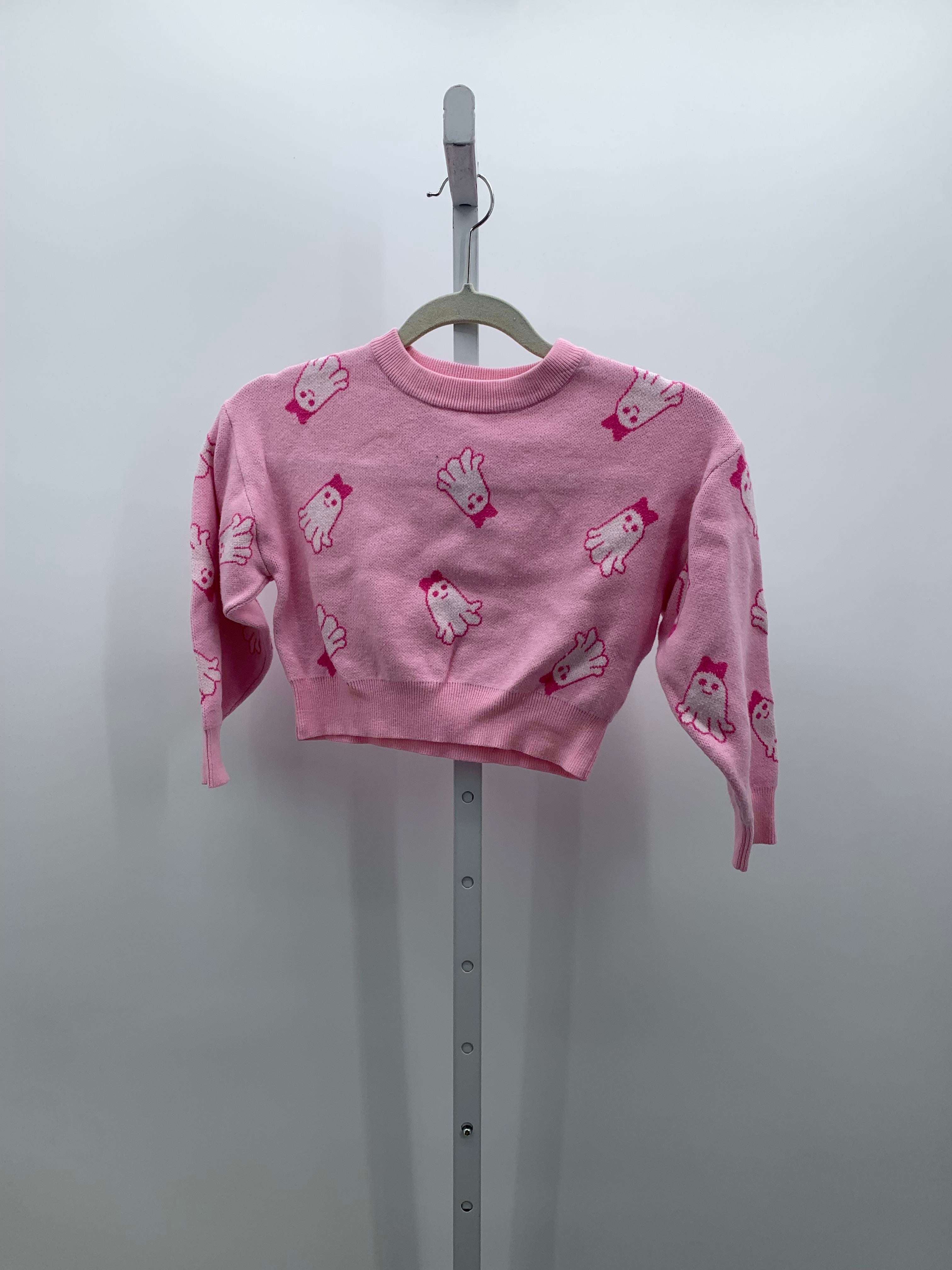 LONG SLV SWEATER GHOSTS