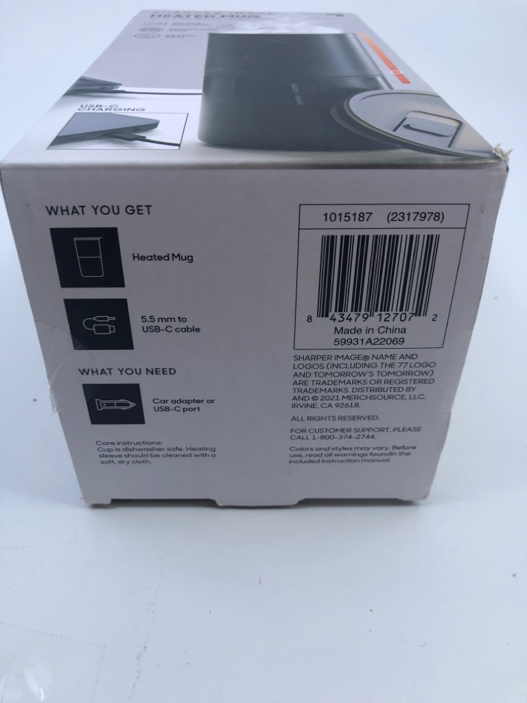 NIB HEATED MUG- USB POWER.