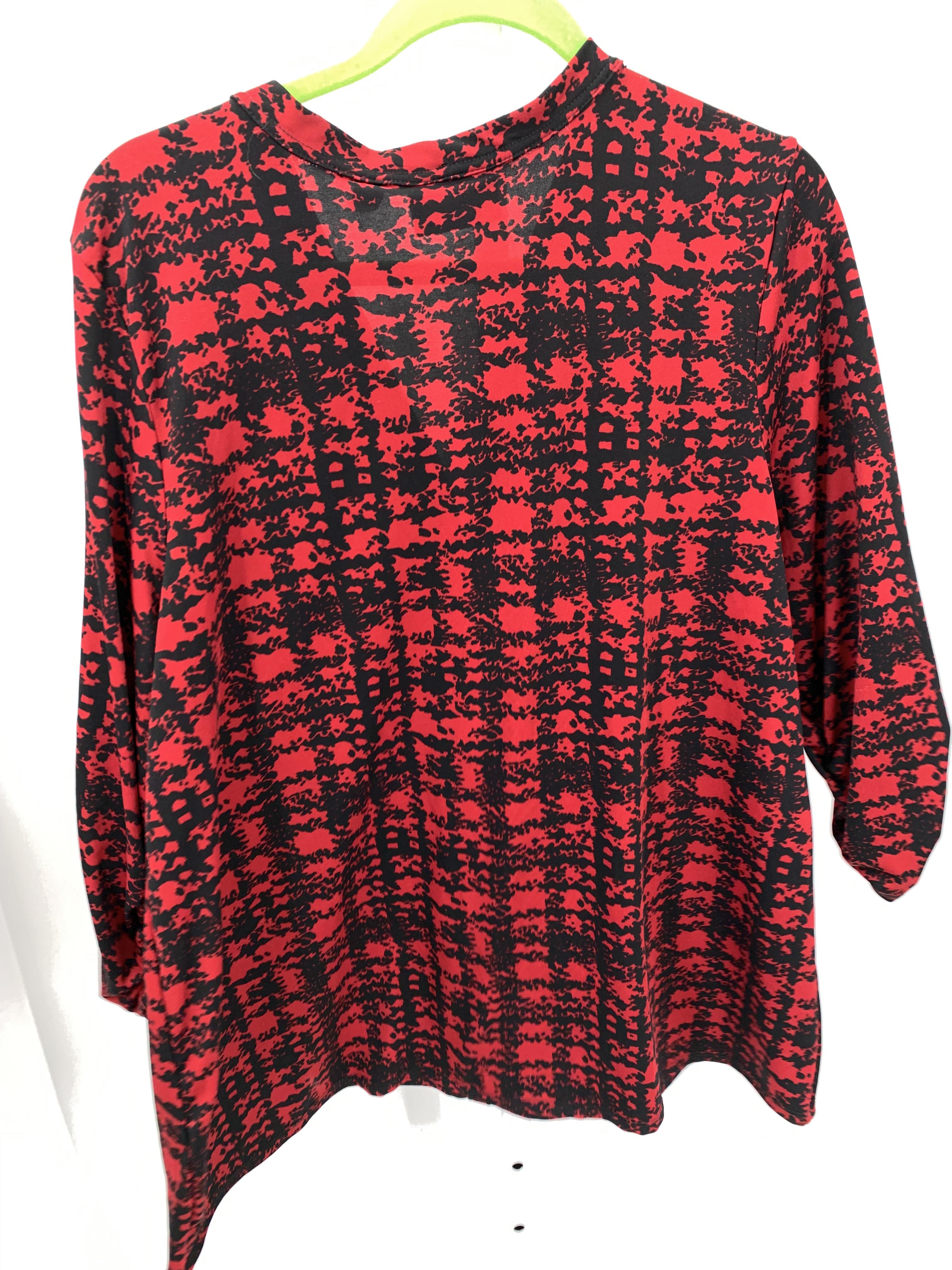 Avenue Size 18/20 W Womens 3/4 Sleeve Shirt