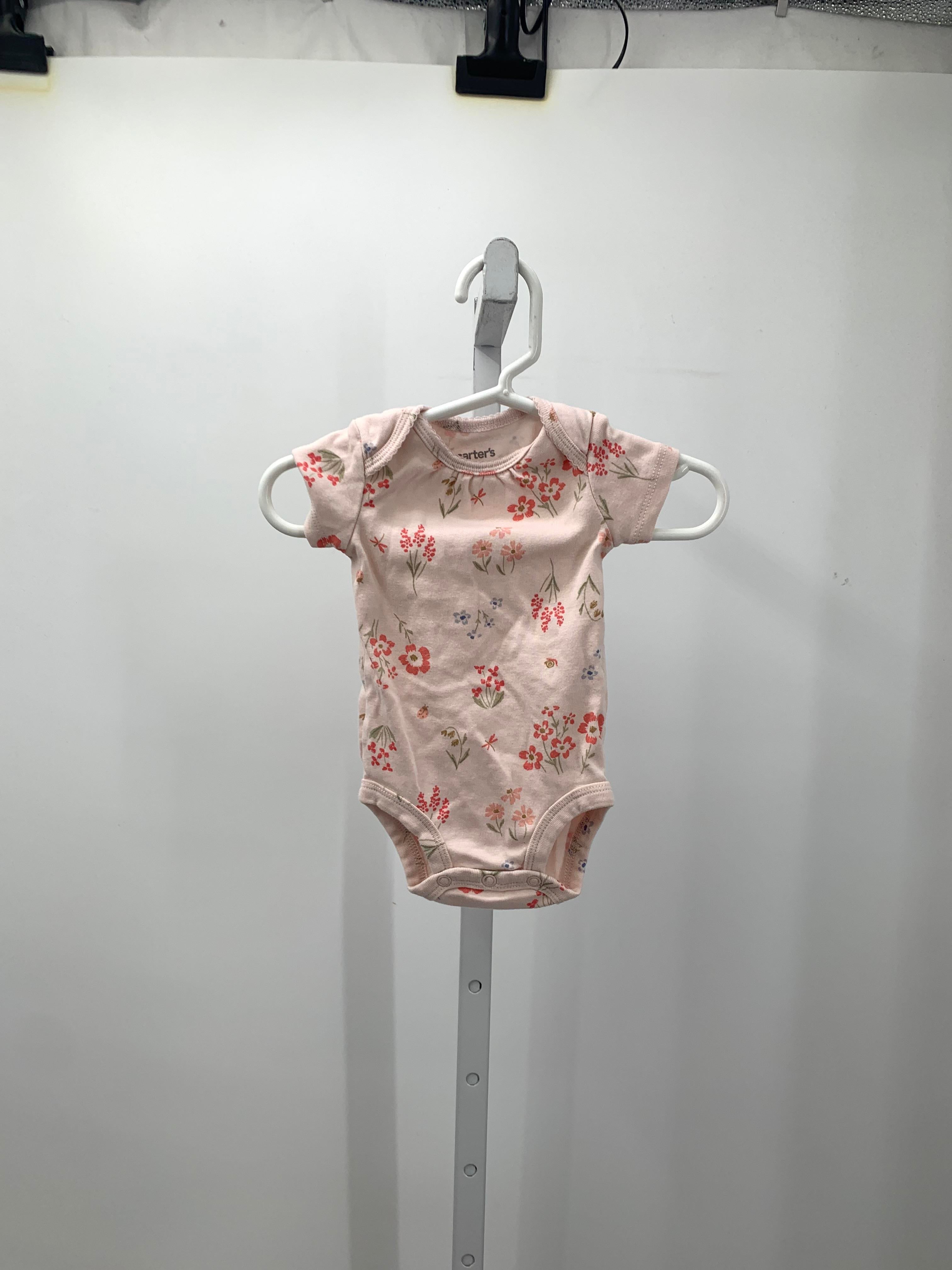 Carters Size 3 Months Girls Short Sleeve Shirt