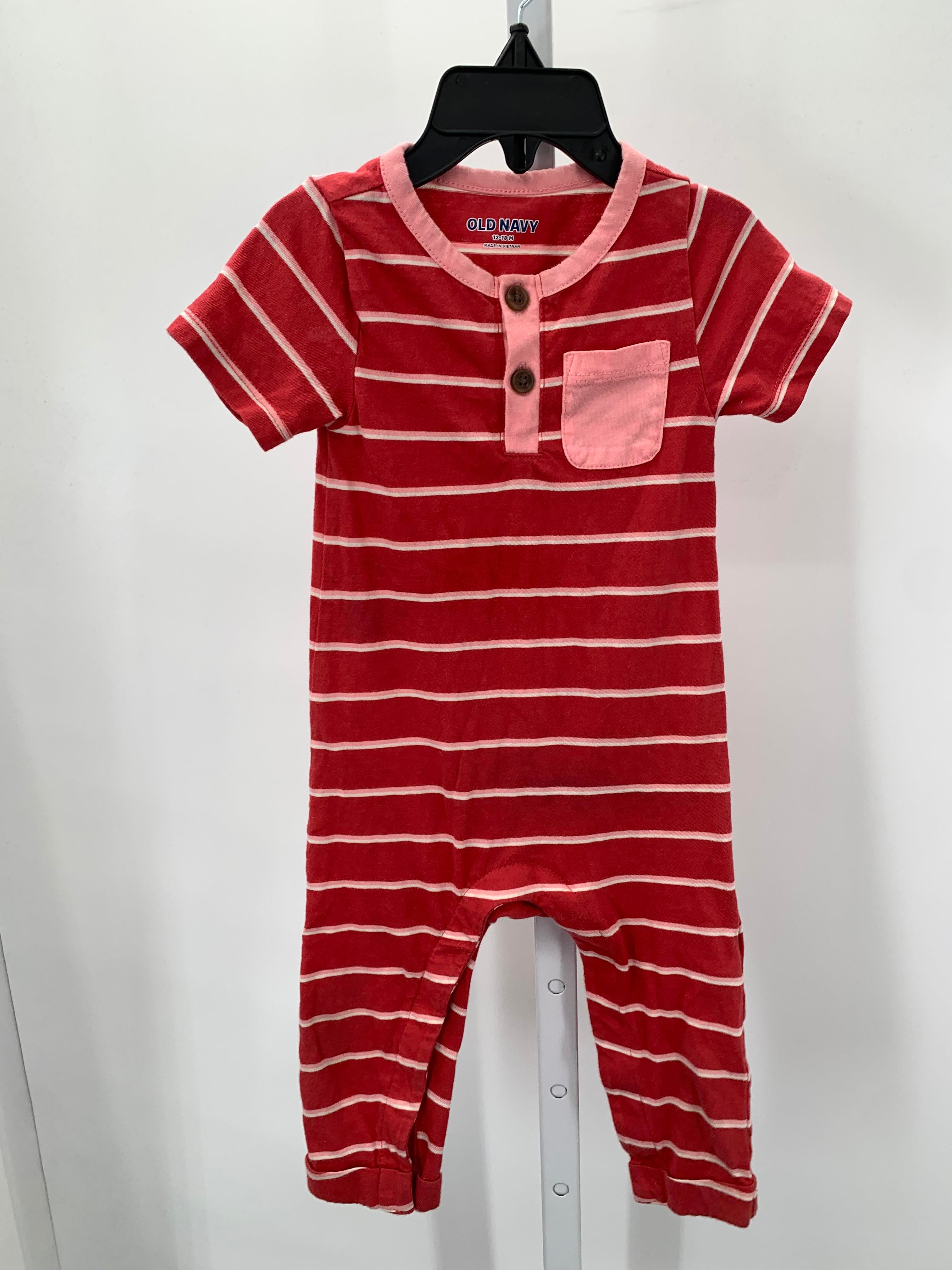 STRIPES KNIT ROMPER