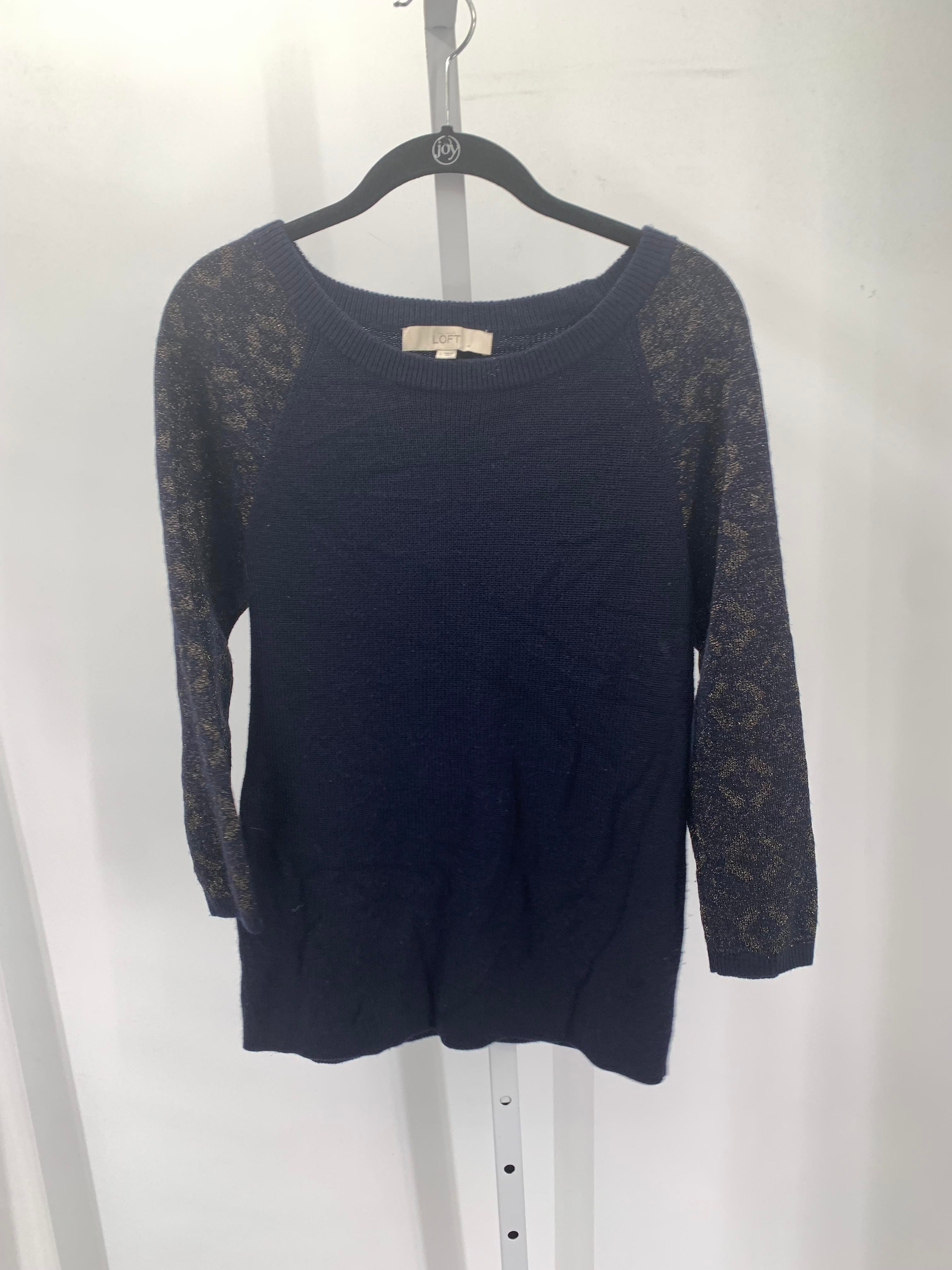 Loft Size Large Misses 3/4 Sleeve Sweater