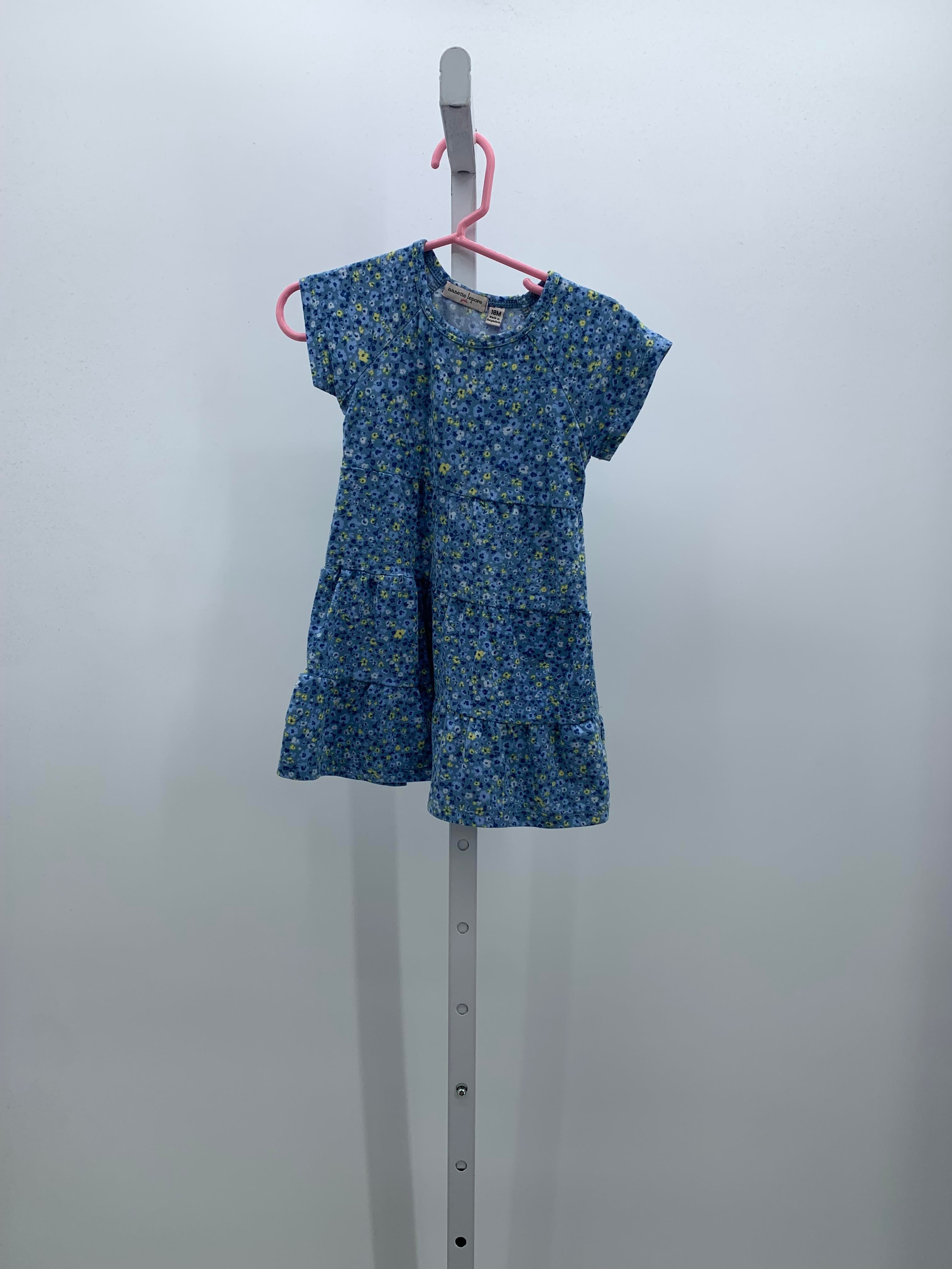 Nannette Size 18 Months Girls Short Sleeve Dress
