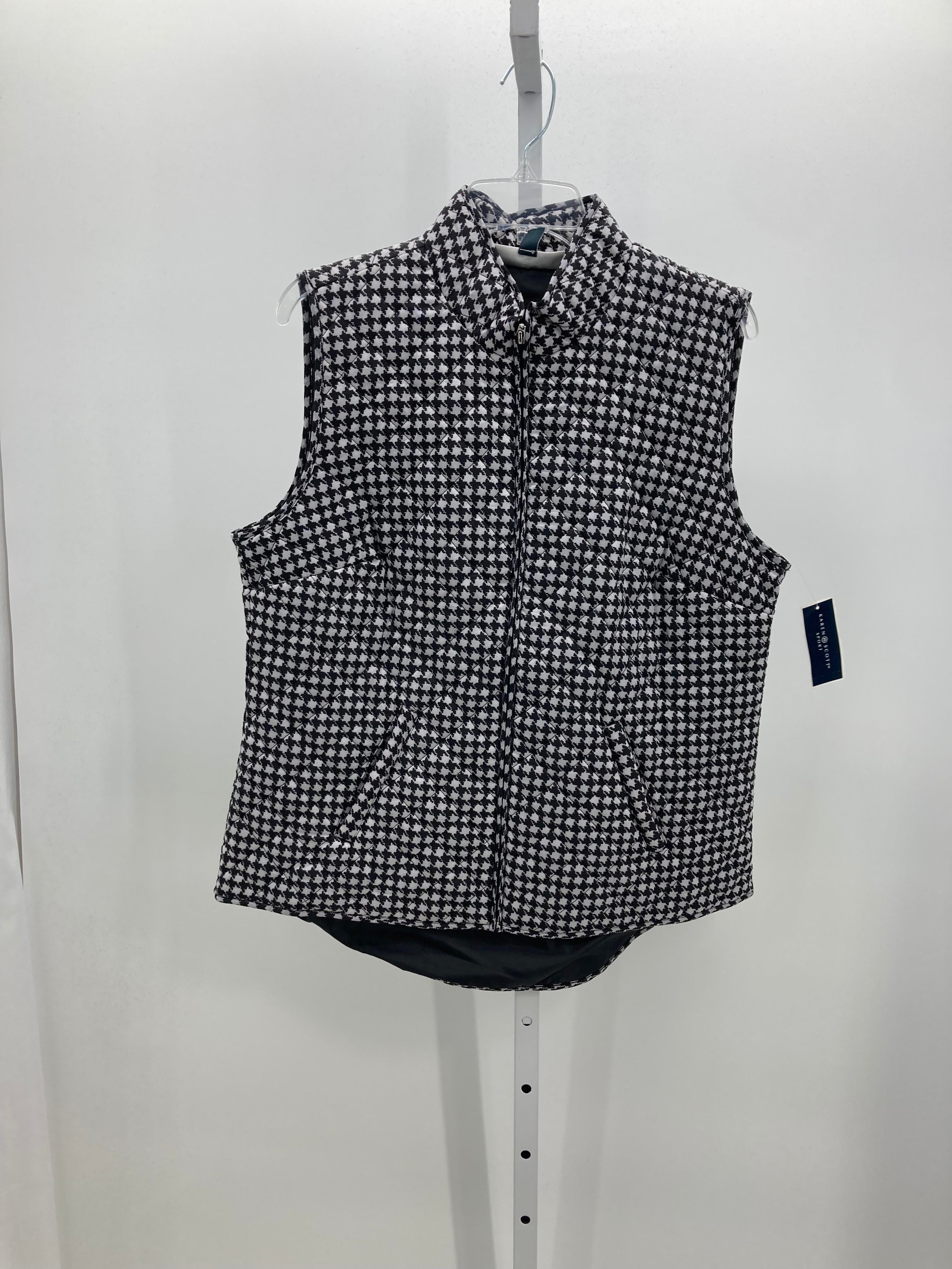 Karen Scott Size Large Misses Vest