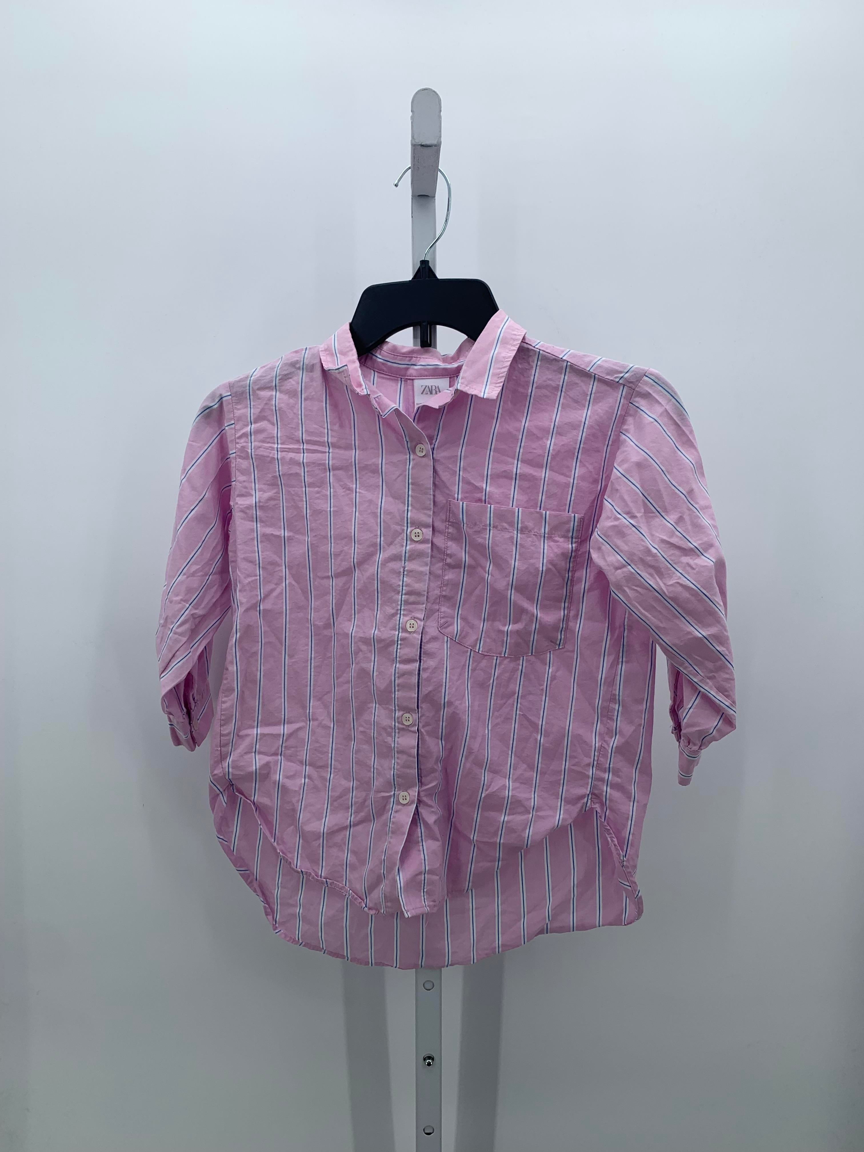 Zara Size 7 Girls Long Sleeve Shirt