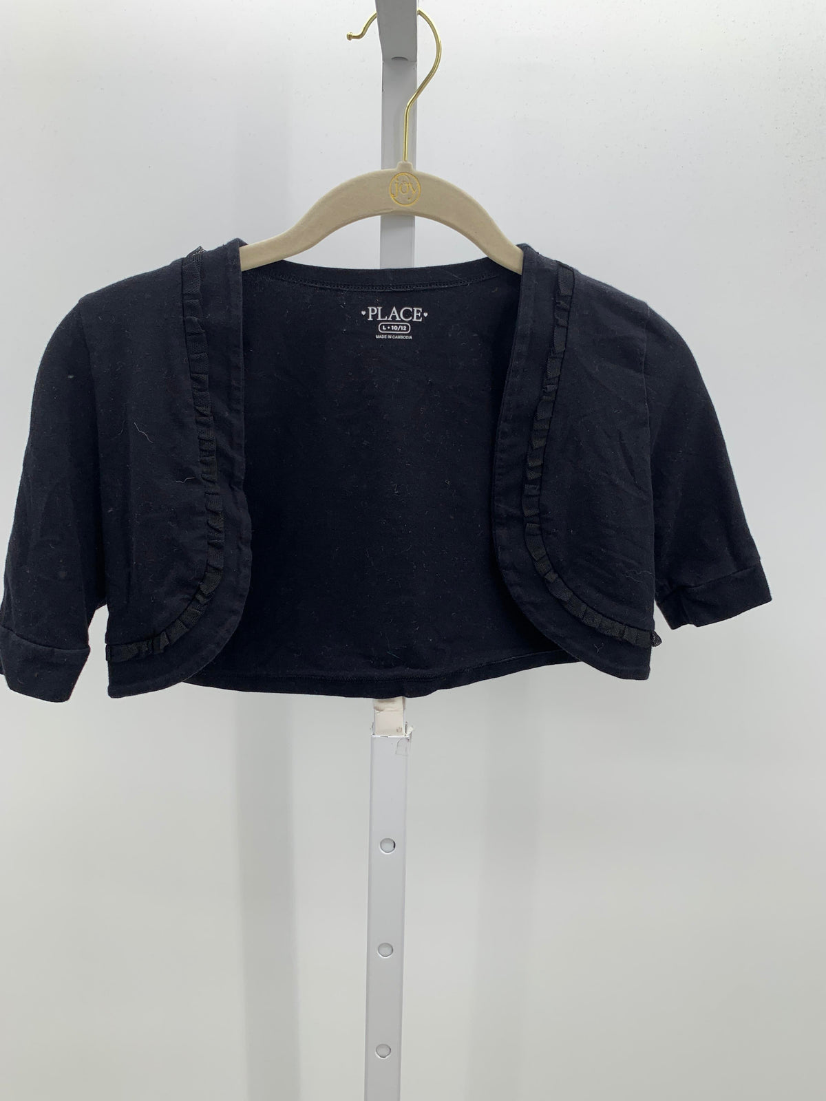 Children's Place Size 10-12 Girls Short Sleeve Sweater