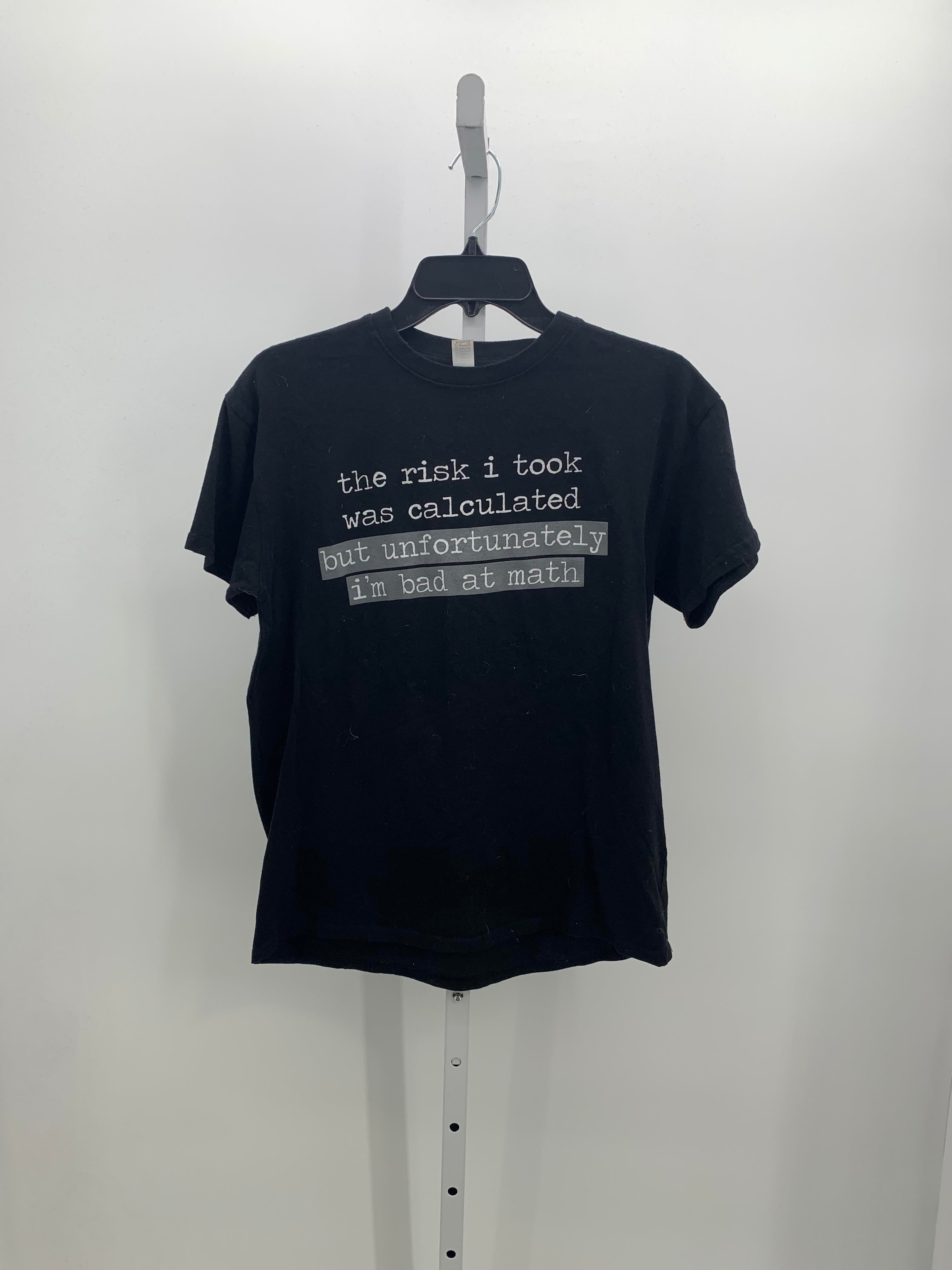 Size Medium Juniors Short Sleeve Shirt