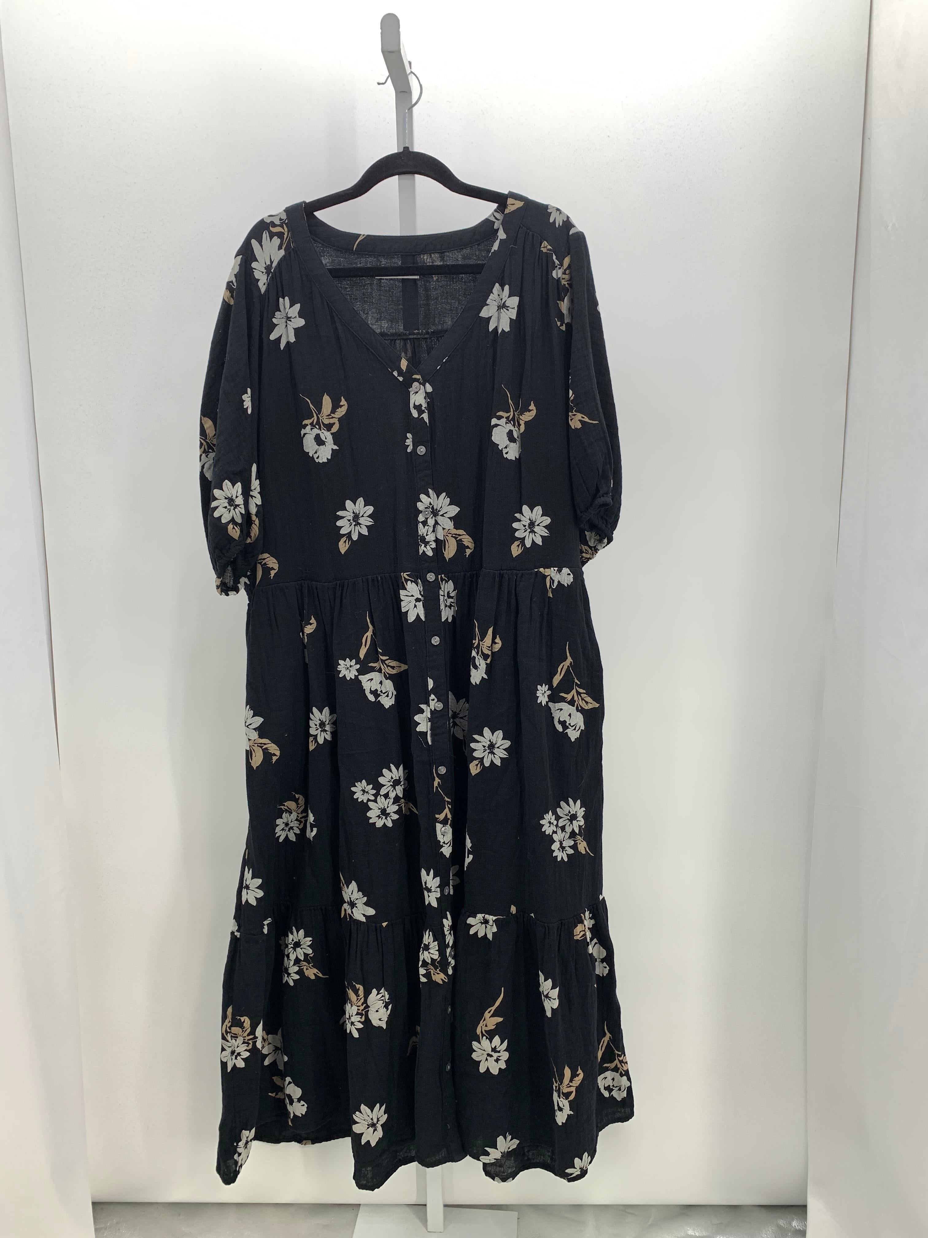 Sonoma Size 2X Womens Short Sleeve Dress