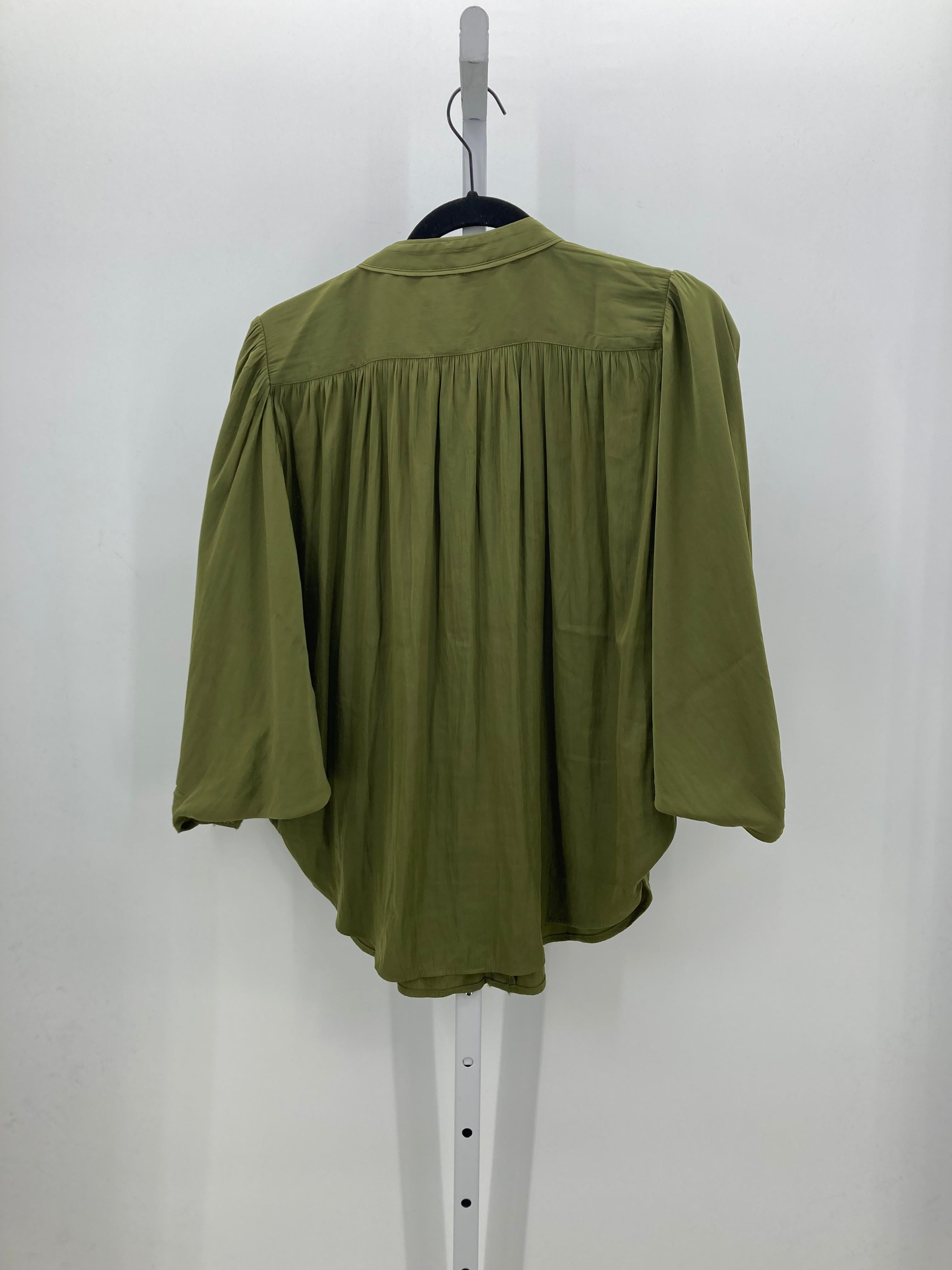 Chico's Size X Small Misses 3/4 Sleeve Shirt