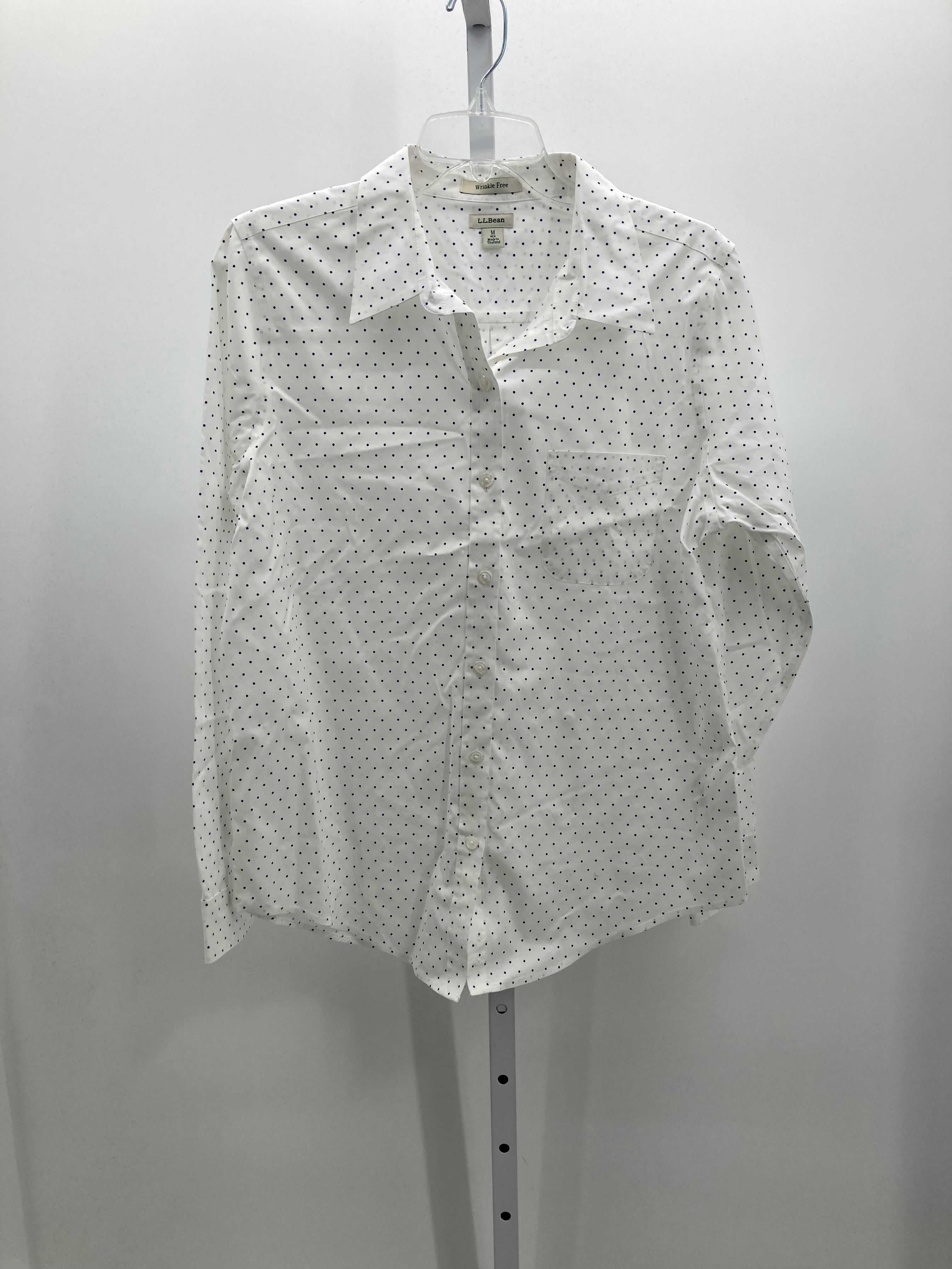 LL Bean Size Medium Misses Long Sleeve Shirt