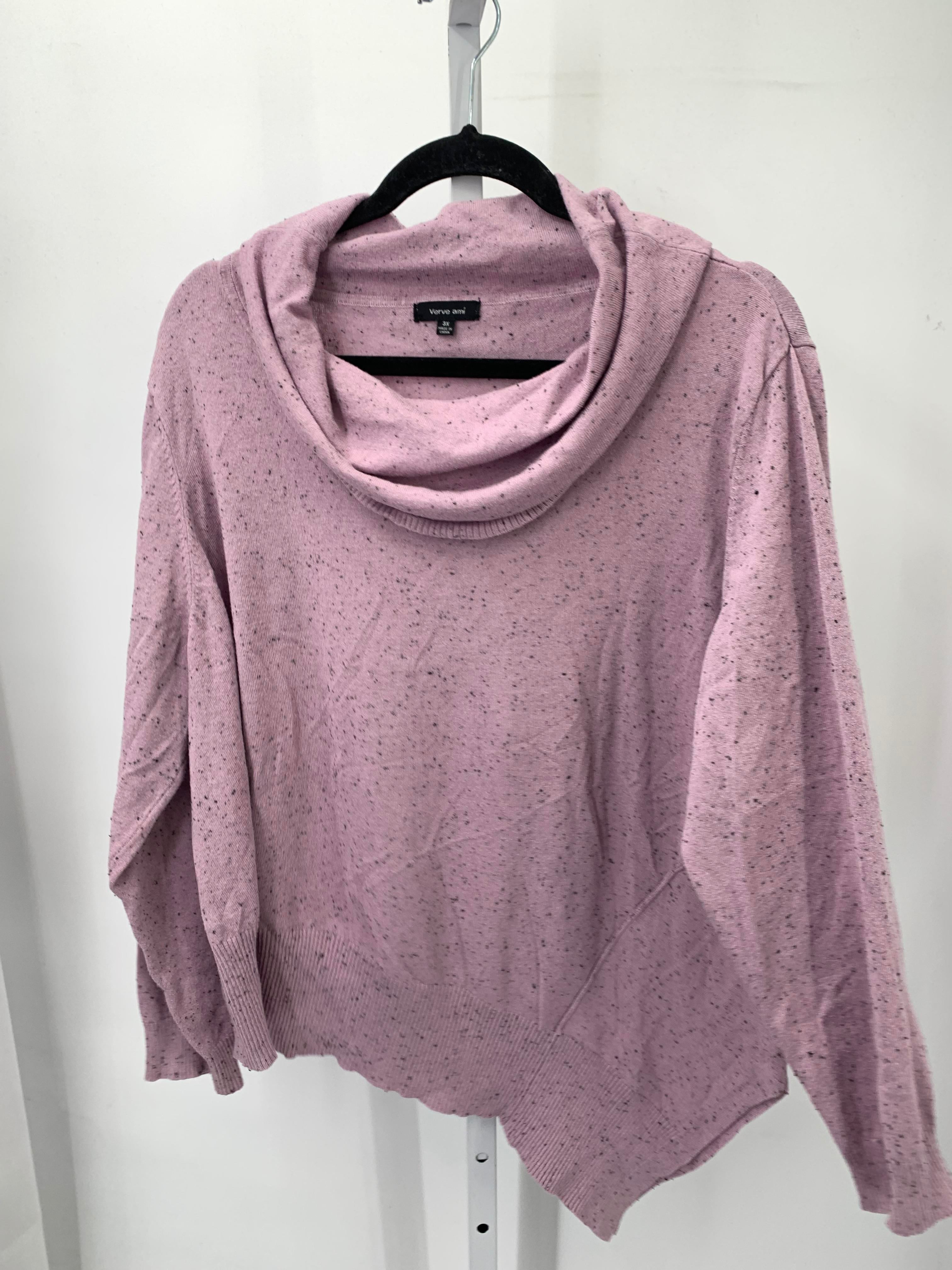 Size 3X Womens Long Slv Sweater