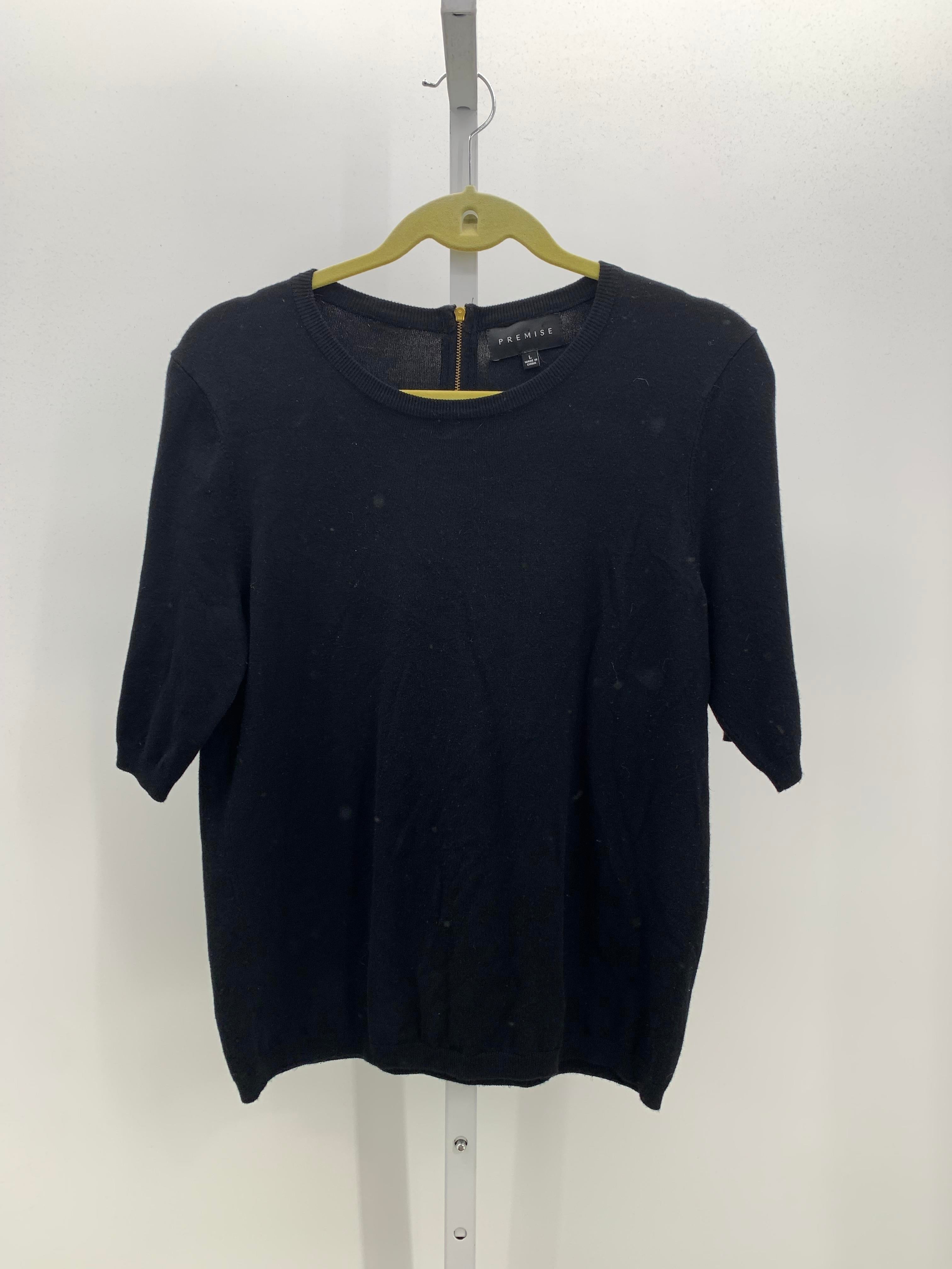 Premise Size Large Misses Short Slv Sweater
