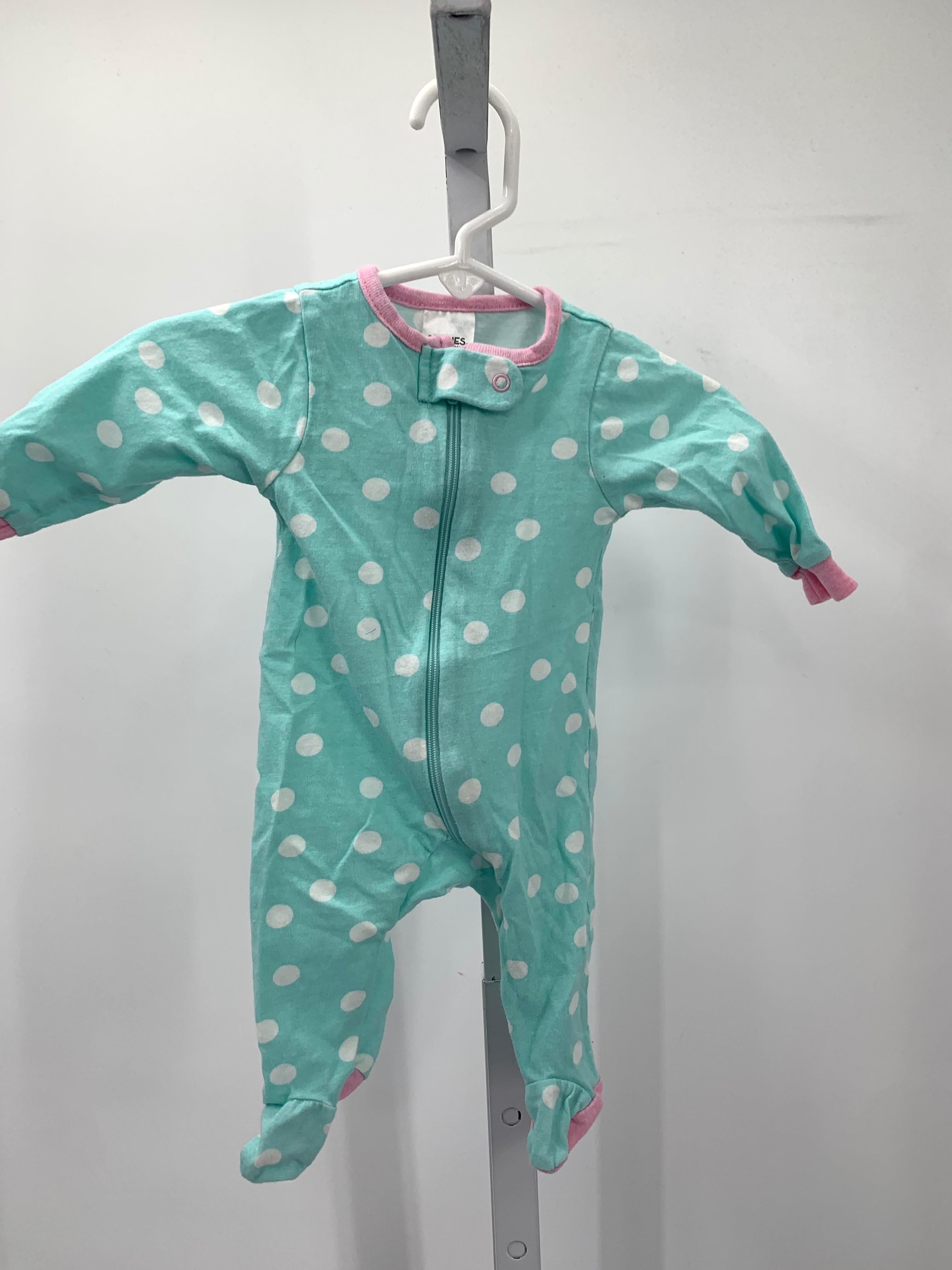 Onesie Brand Size Newborn Girls Long Slv. Romper