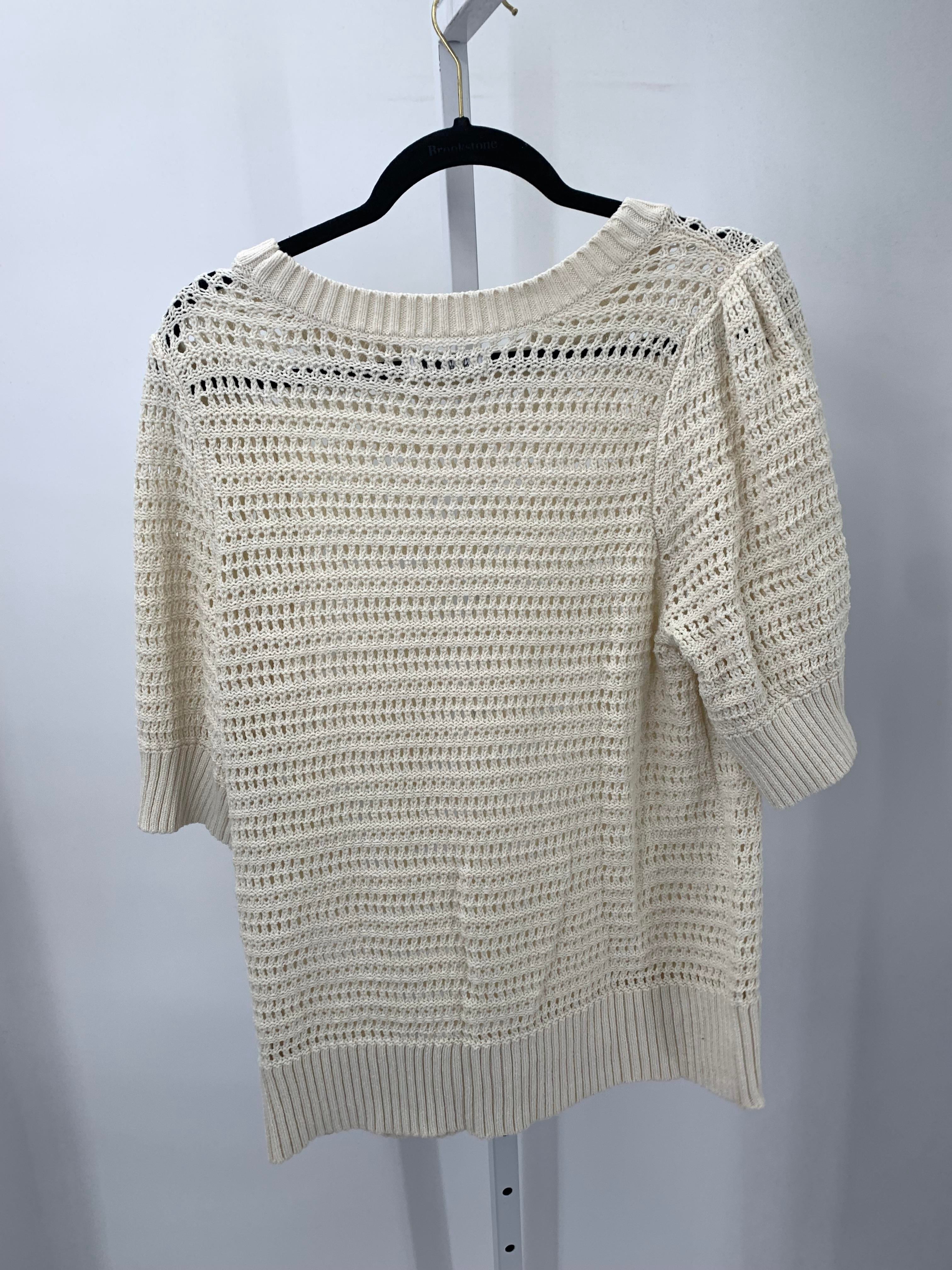 Sonoma Size 0X Womens Short Slv Sweater