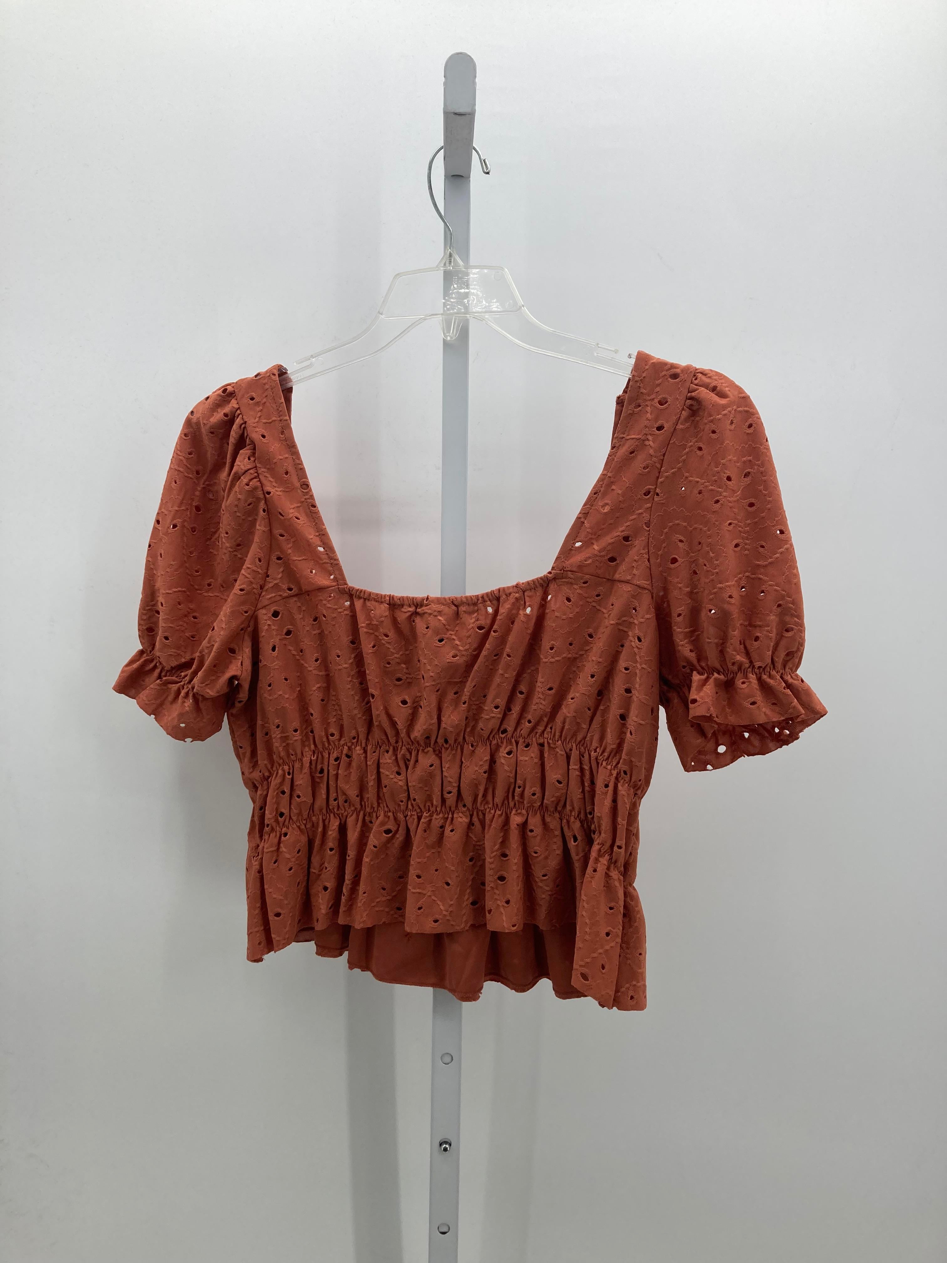 Forever 21 Size 0X Womens Short Sleeve Shirt