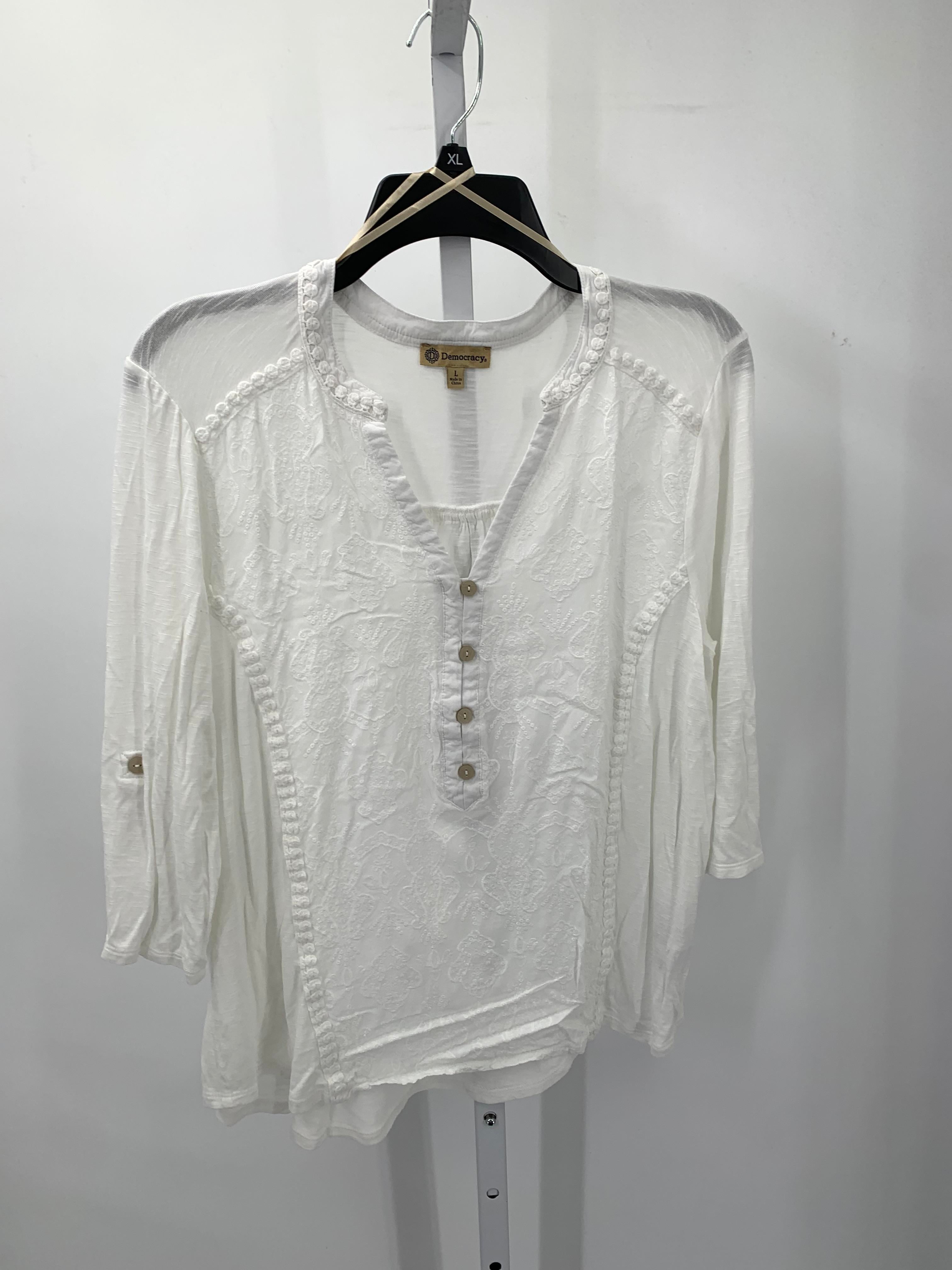 Demonin Size Large Misses 3/4 Sleeve Shirt