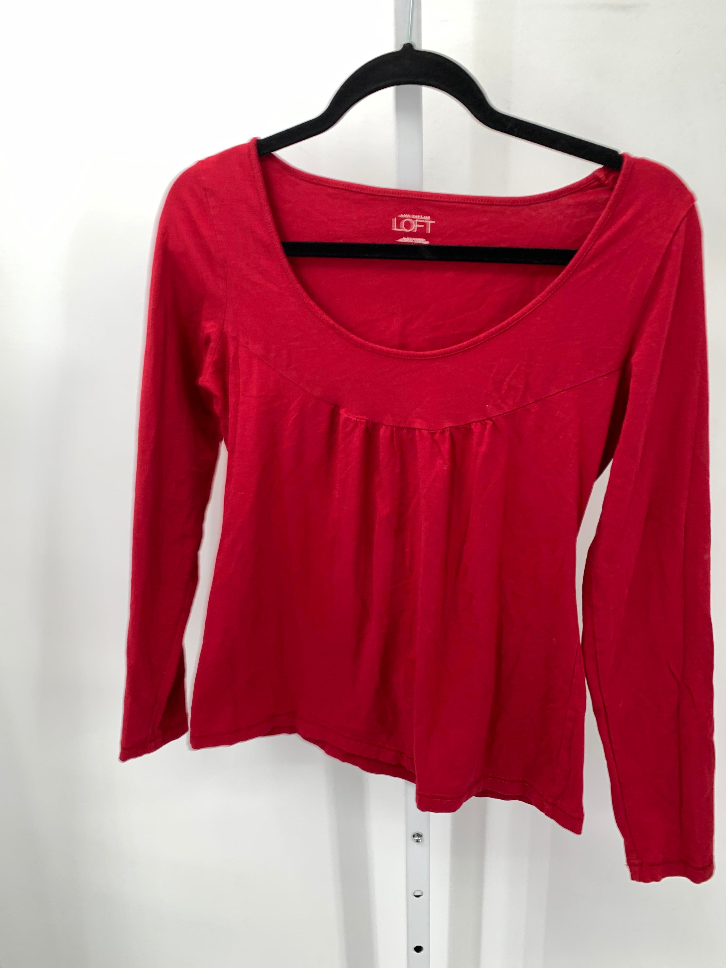 Loft Size Medium Misses Long Sleeve Shirt