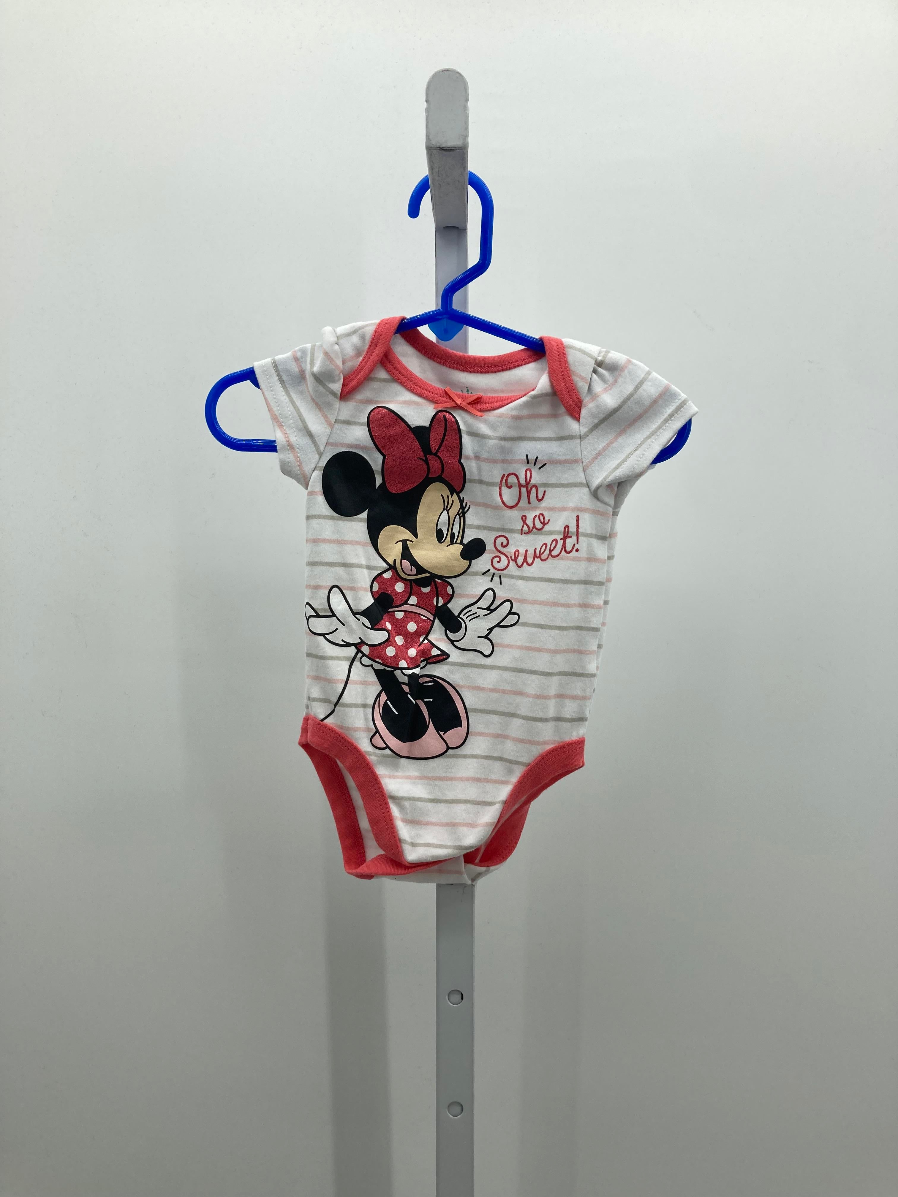 Disney Baby Size 6-9 mon Girls Short Sleeve Shirt