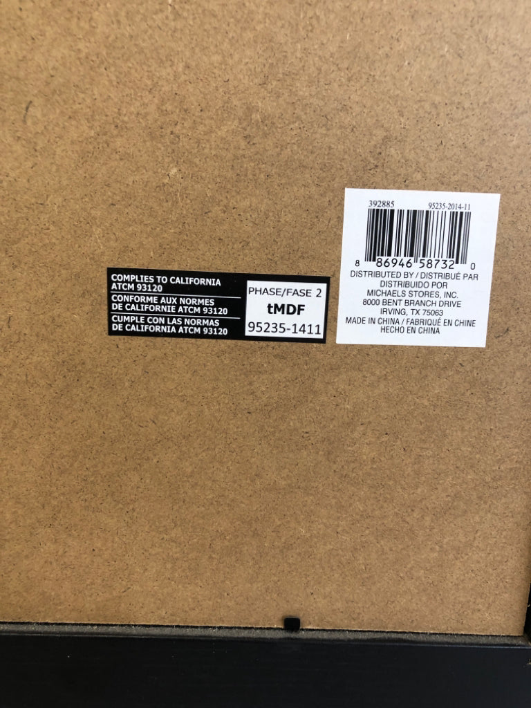 FRAMED COLORFUL NYC WATERCOLOR STYLE ARTWORK.