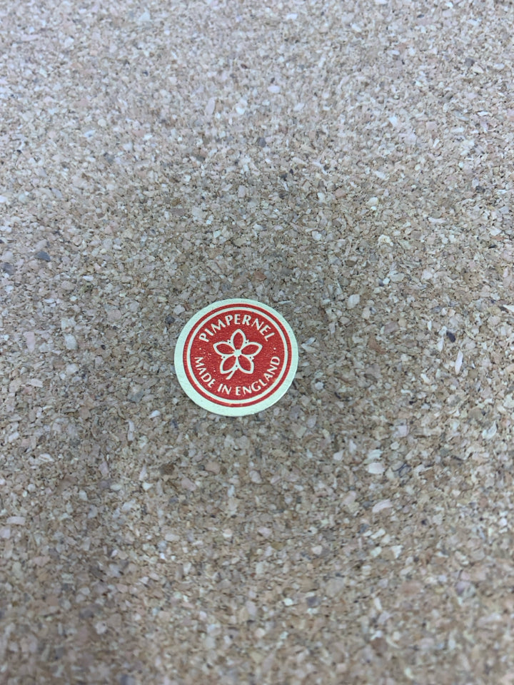 RECTANGLE TRIVET "ANGLERS ON THE DEC, NEAR BALMORAL" MOUNTAIN CORK BACK.