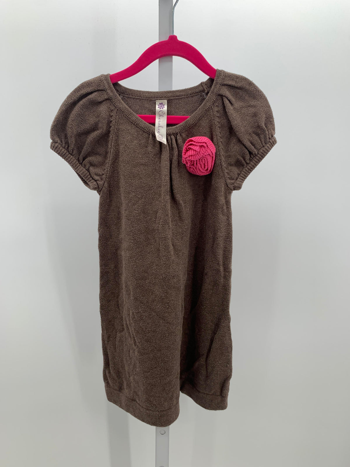 Cherokee Size 4T Girls Short Sleeve Dress