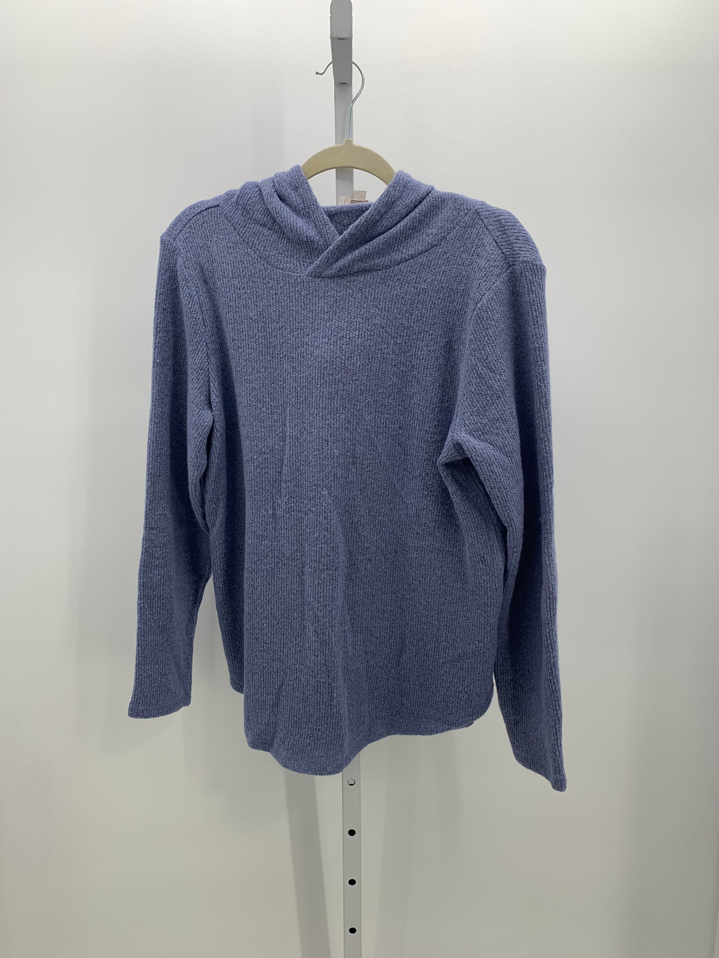 Loft Size Large Misses Long Slv Sweater