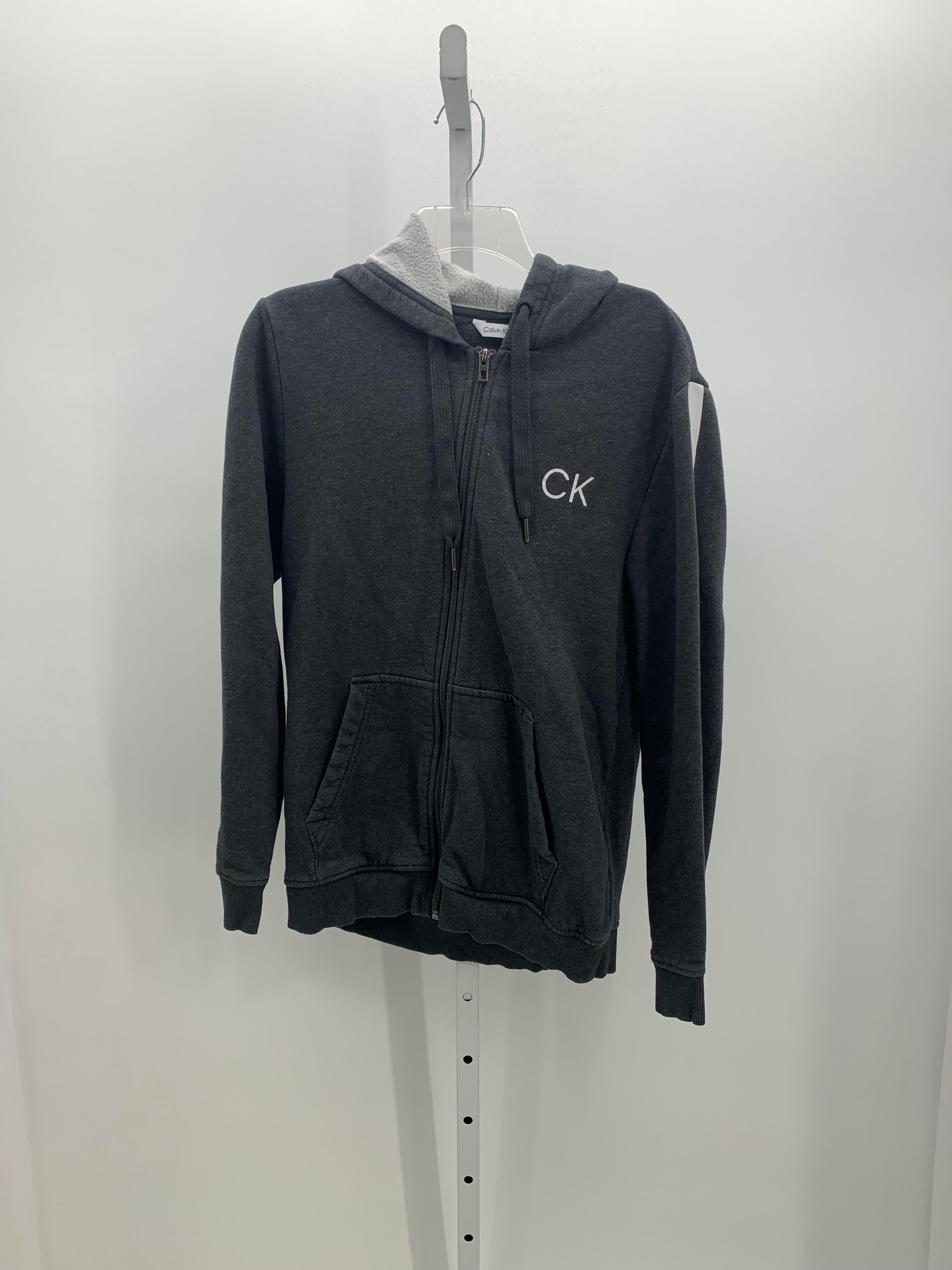 HOODED ZIP KNIT