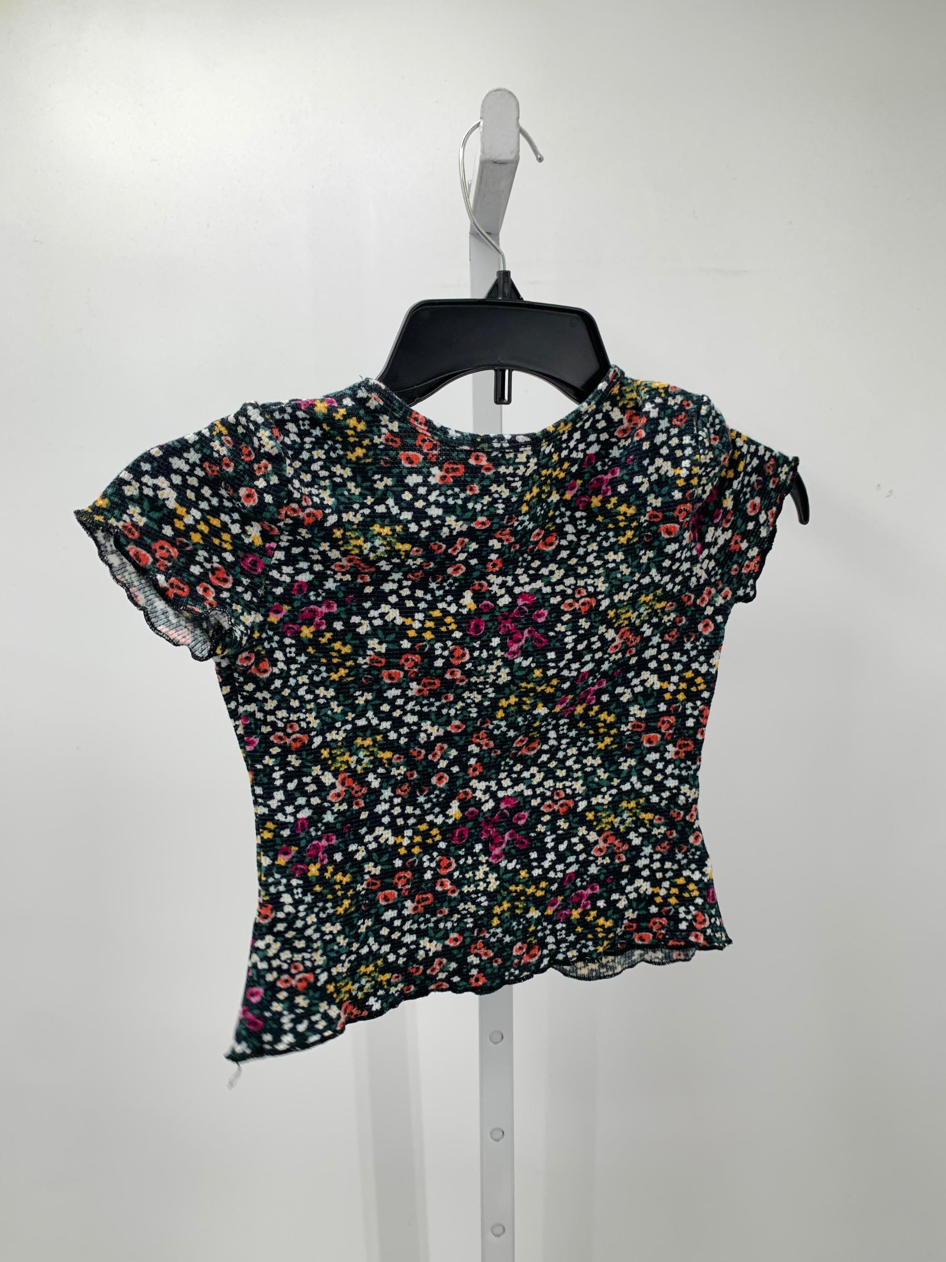 Wonder Nation Size 7-8 Girls Short Sleeve Shirt