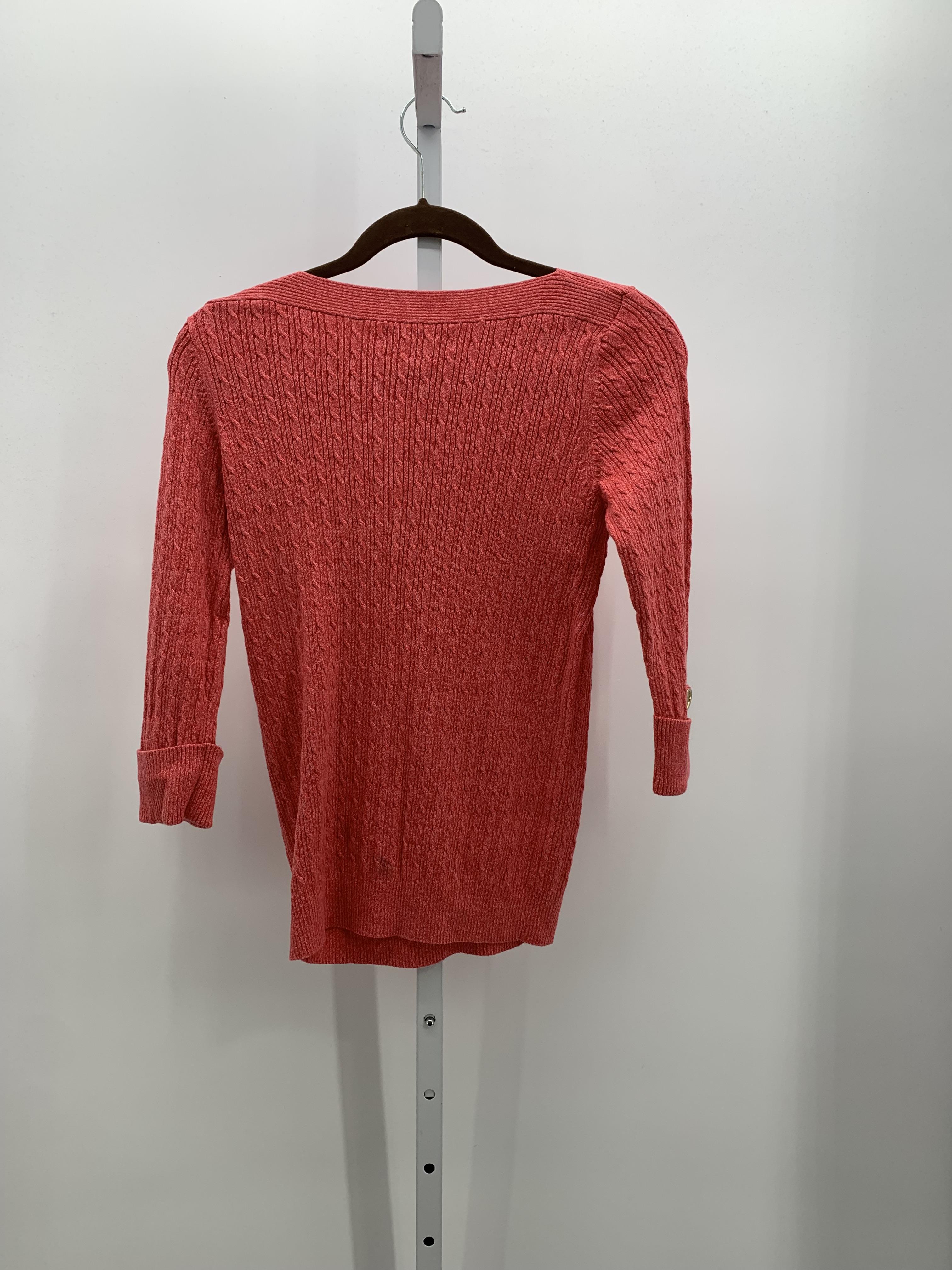 Karen Scott Size X Small Misses 3/4 Sleeve Sweater