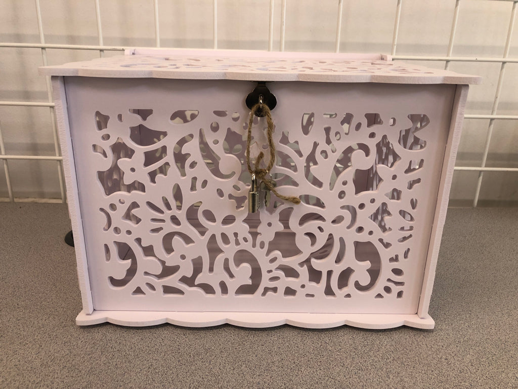 ELEGANT FOAM CARD HOLDER W/LOCK.