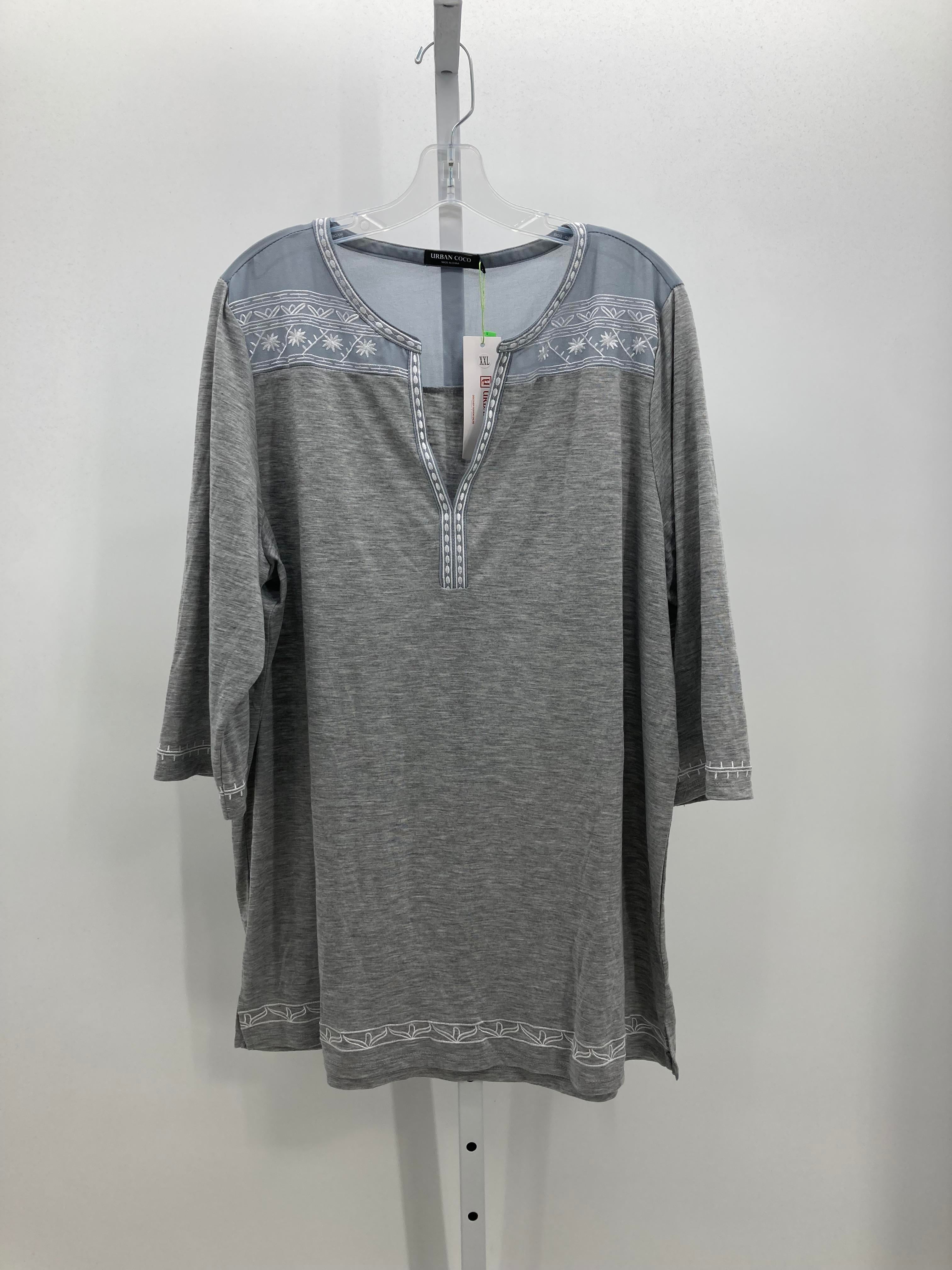 Size XXL Misses Short Sleeve Shirt
