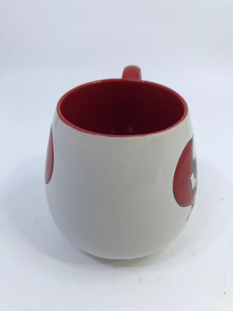 SNOOPY VALENTINE MUG.