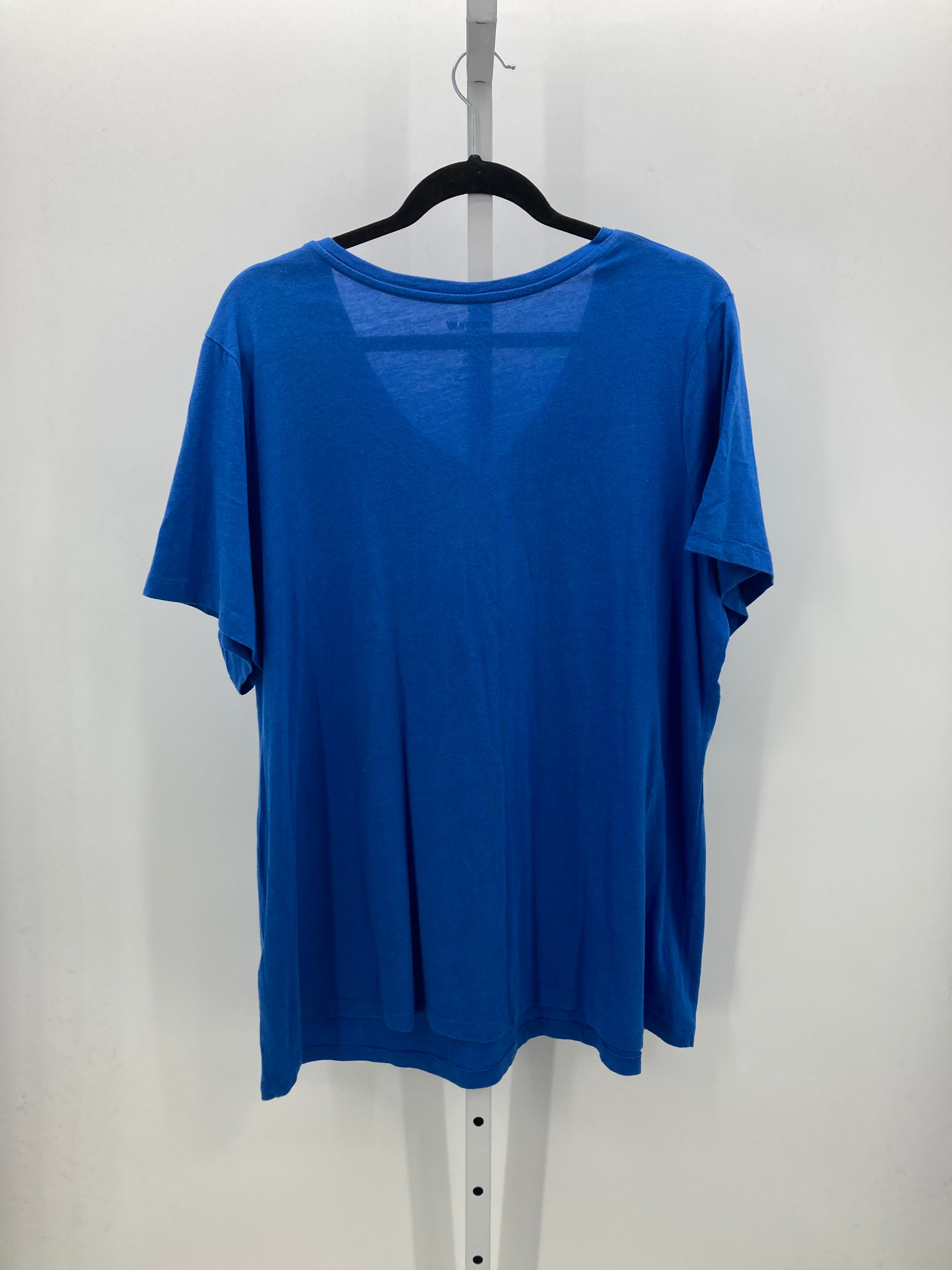 Avenue Size 22/24 W Womens Short Sleeve Shirt