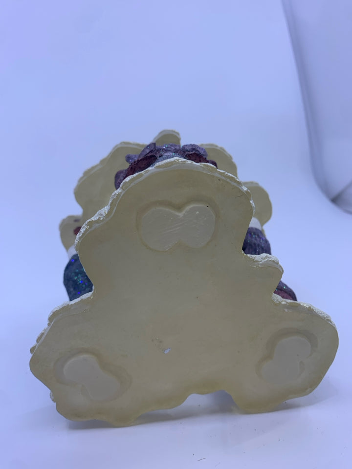 SNOWMAN PILLAR CANDLE HOLDER.