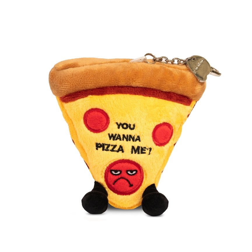 New Funny Pizza Plush Bag Charm