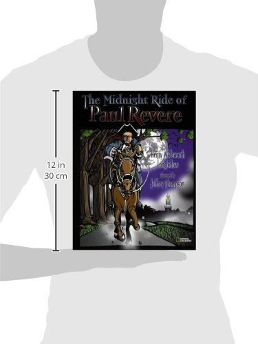 The Midnight Ride of Paul Revere - by Henry Wadsworth Longfellow (Paperback) - H