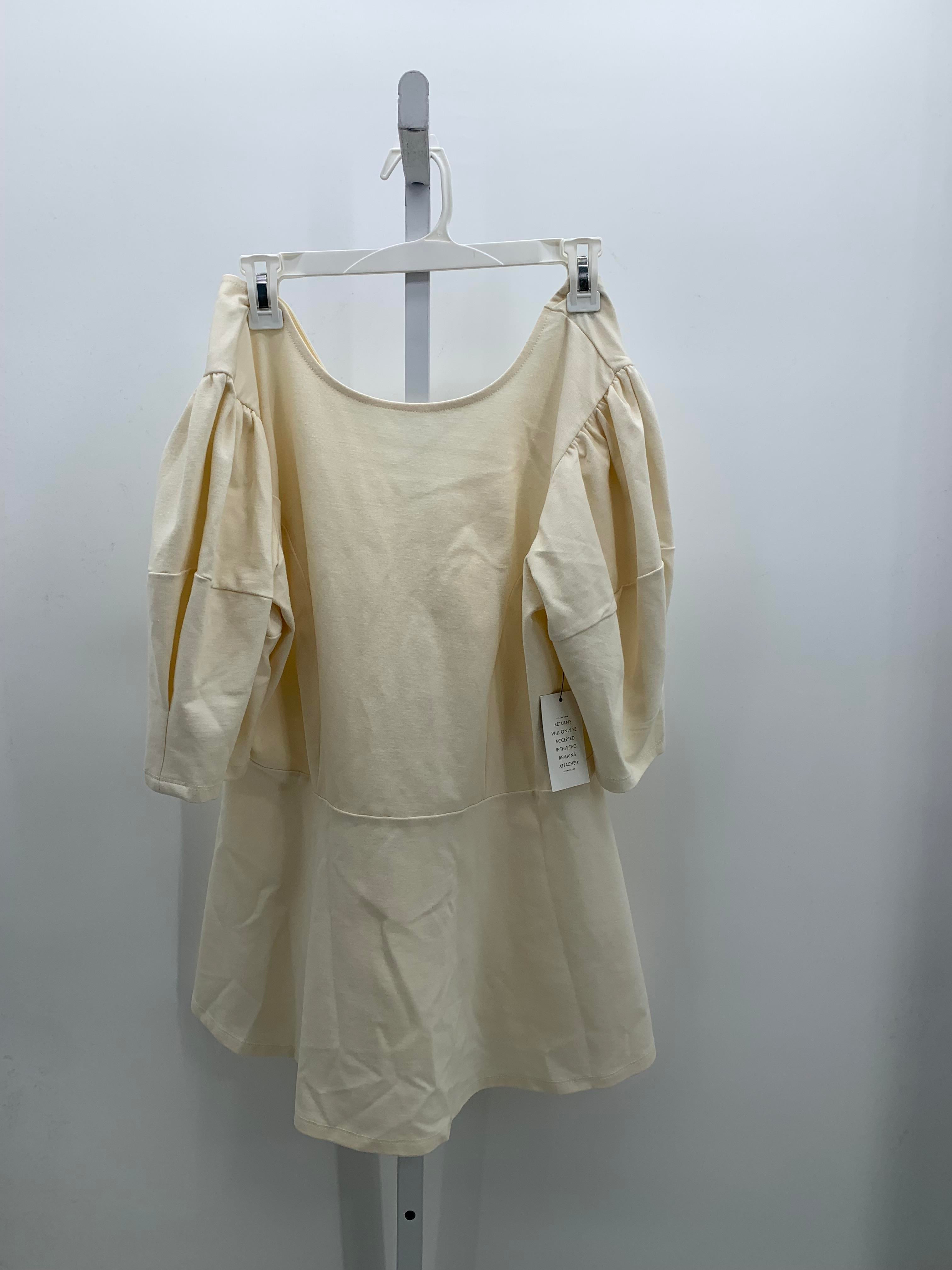 Size 14 Misses Short Sleeve Shirt